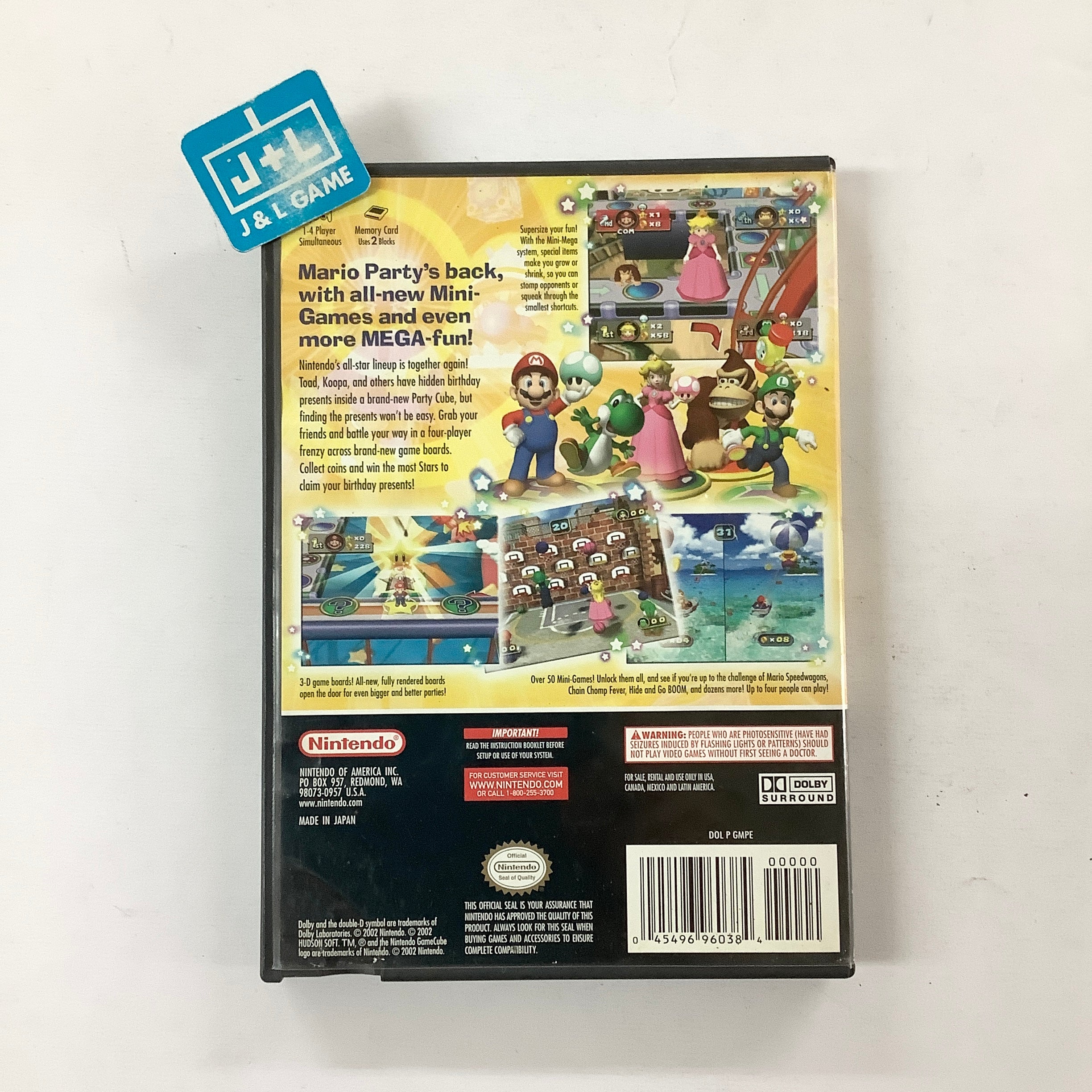 Mario Party 4 - (GC) GameCube [Pre-Owned] Video Games Nintendo   