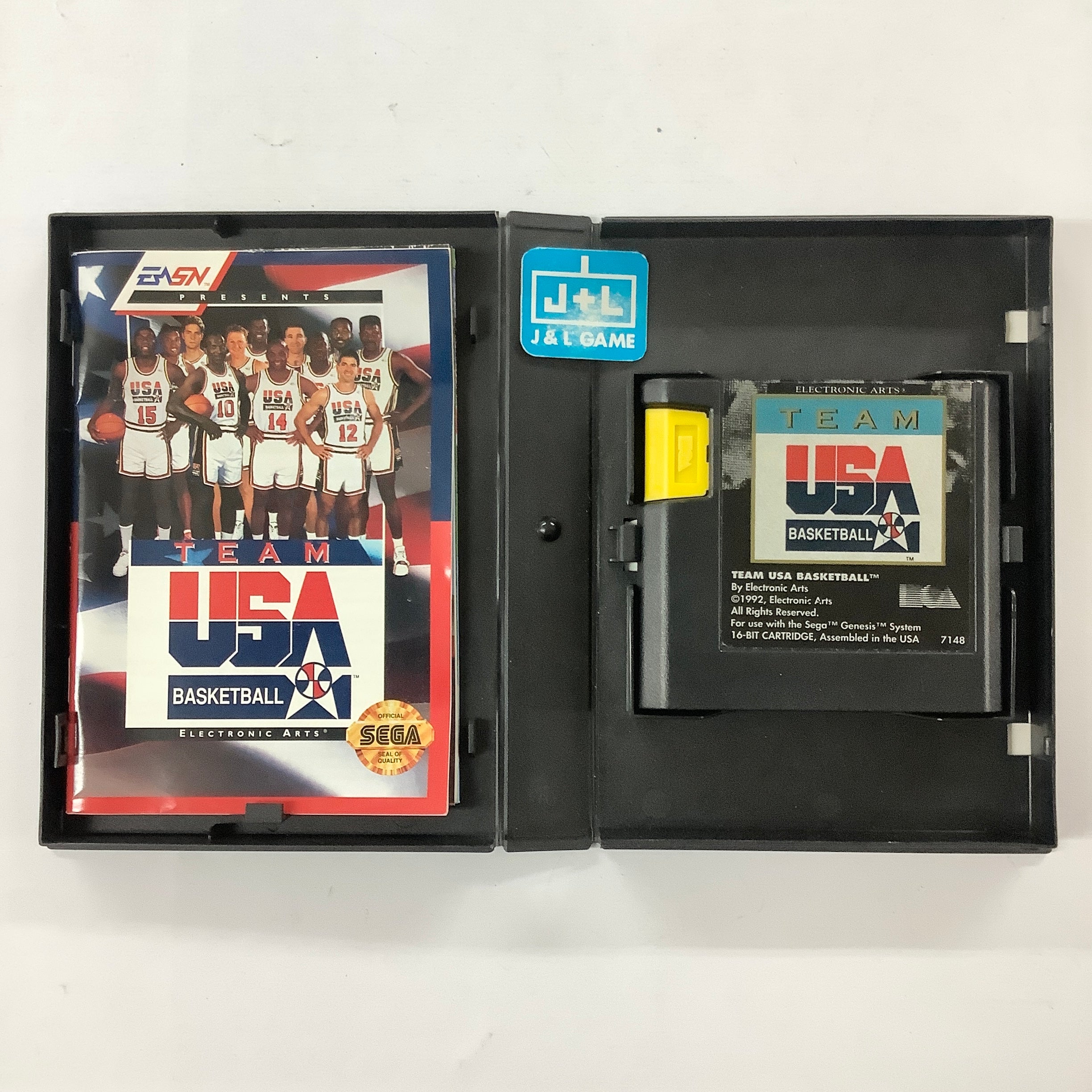 Team USA Basketball - (SG) SEGA Genesis [Pre-Owned] Video Games Electronic Arts   