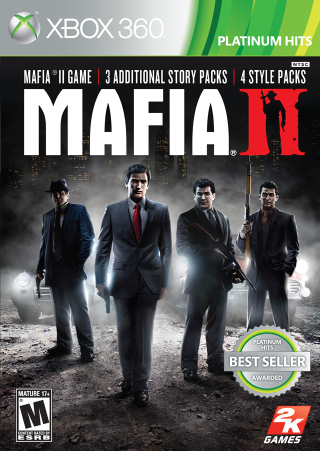 Mafia II (Platinum Hits) - Xbox 360 [Pre-Owned] Video Games 2K Games   