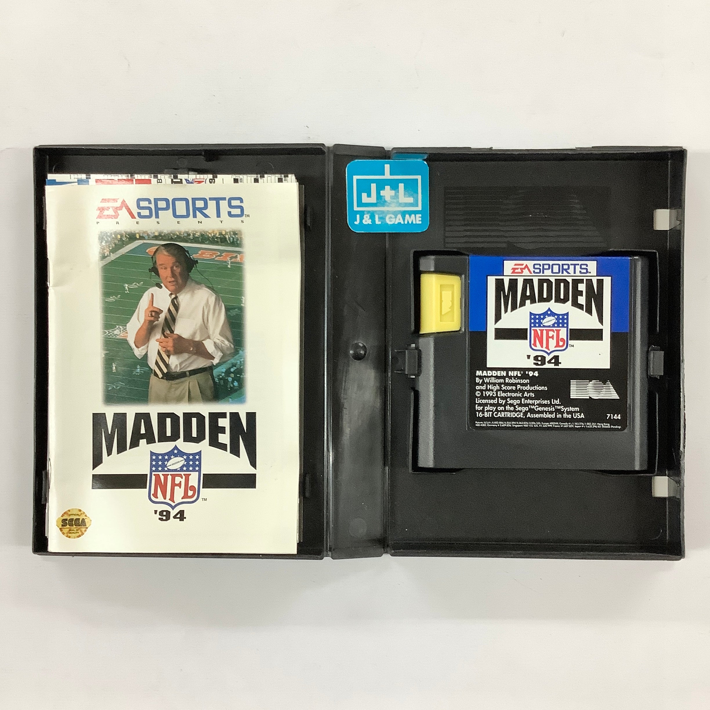 Madden NFL '94 - (SG) SEGA Genesis [Pre-Owned] Video Games EA Sports   