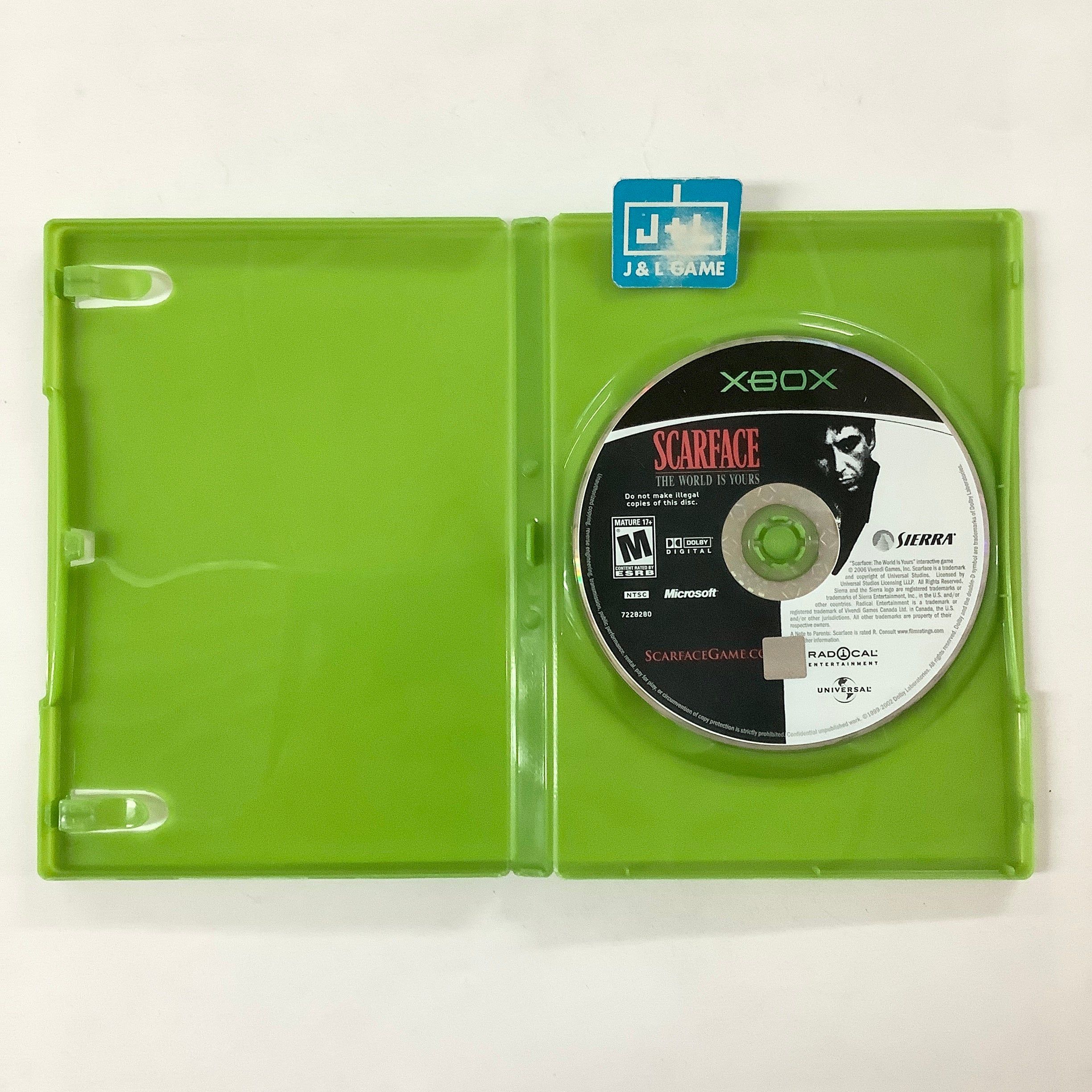 Scarface: The World Is Yours - (XB) Xbox [Pre-Owned] Video Games Vivendi Games   