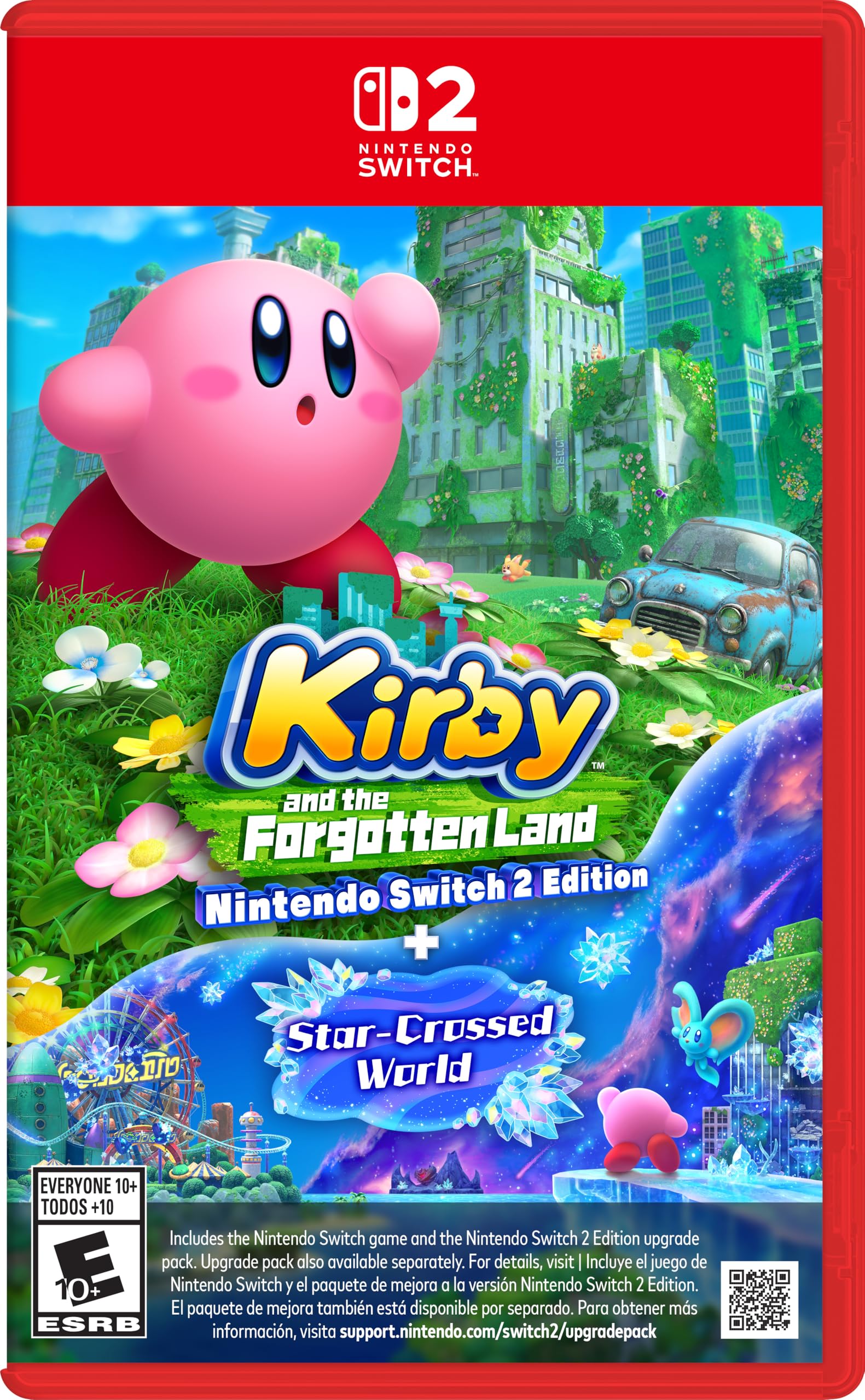 Kirby and the Forgotten Land – (NS2) Nintendo Switch 2 Edition + Star-Crossed World Video Games Nintendo
