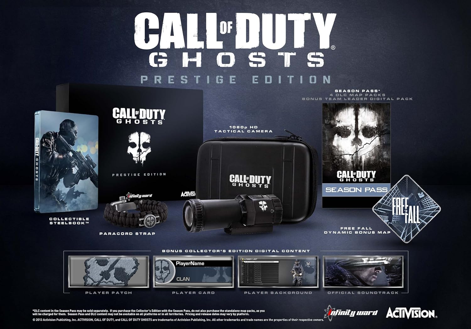 Call of Duty: Ghosts (Prestige Edition) - Xbox 360 Video Games Activision   