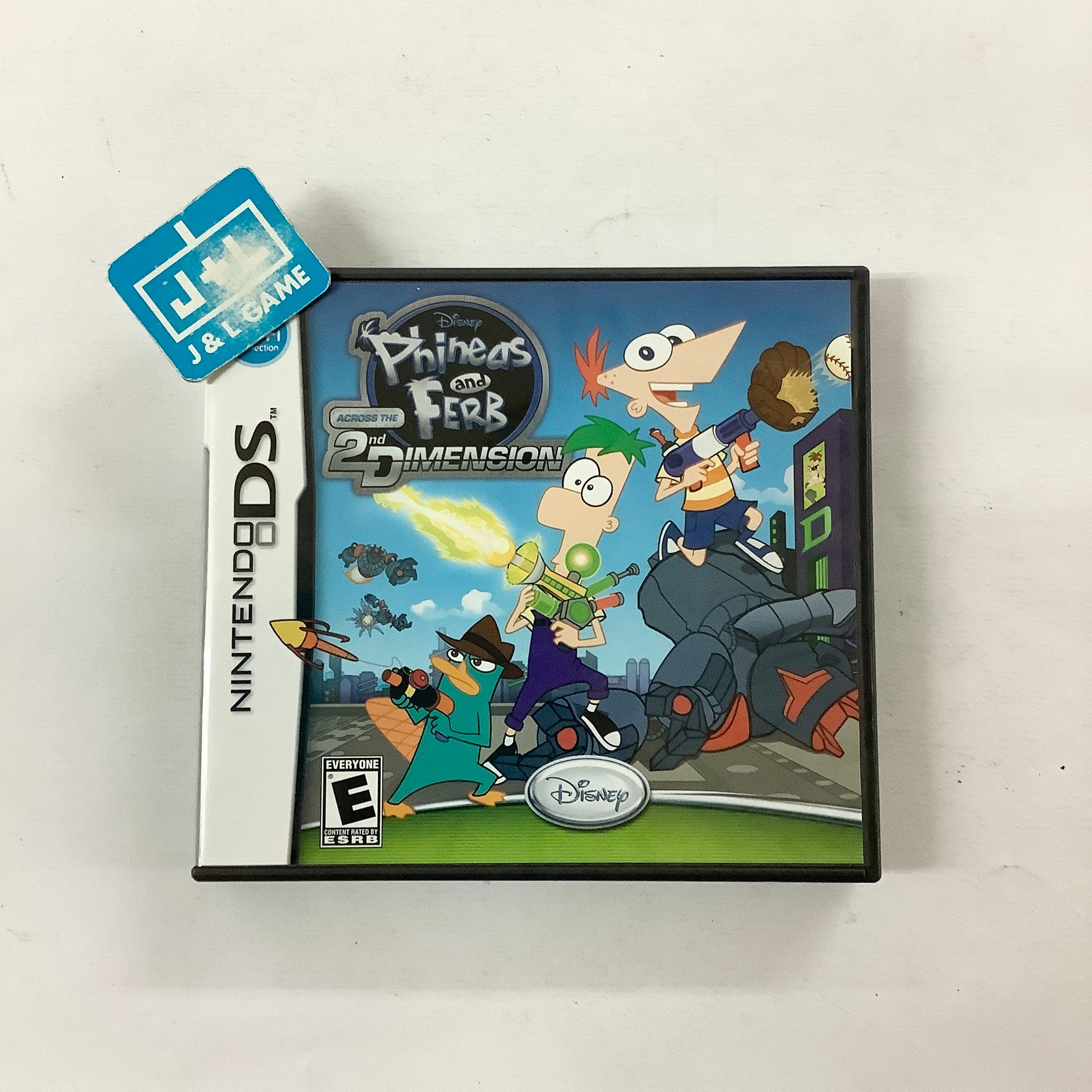 Phineas and Ferb: Across the 2nd Dimension - (NDS) Nintendo DS [Pre-Owned] Video Games Disney Interactive Studios   