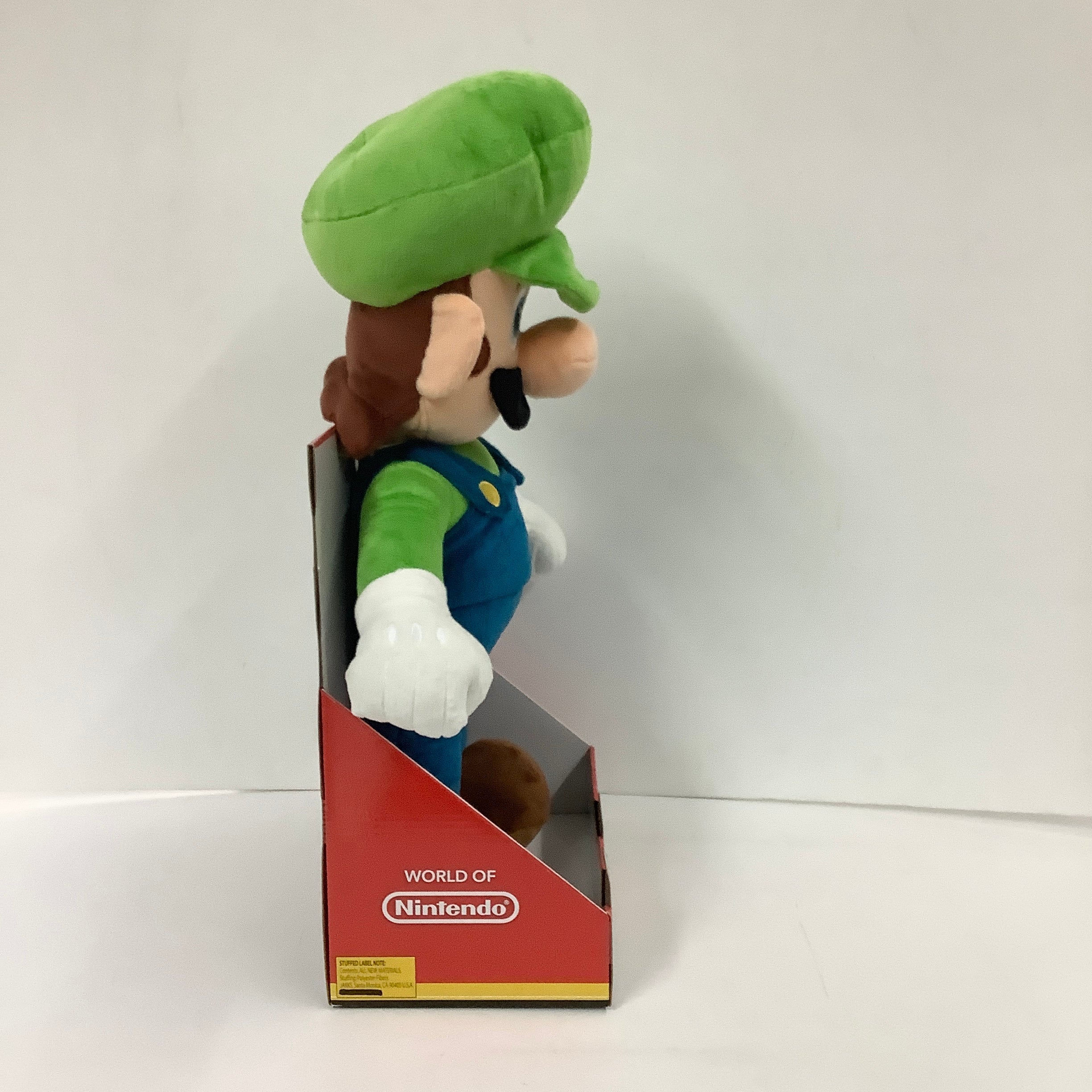 World of Nintendo Jumbo Plush (Luigi) - Toys Toy World of Nintendo   