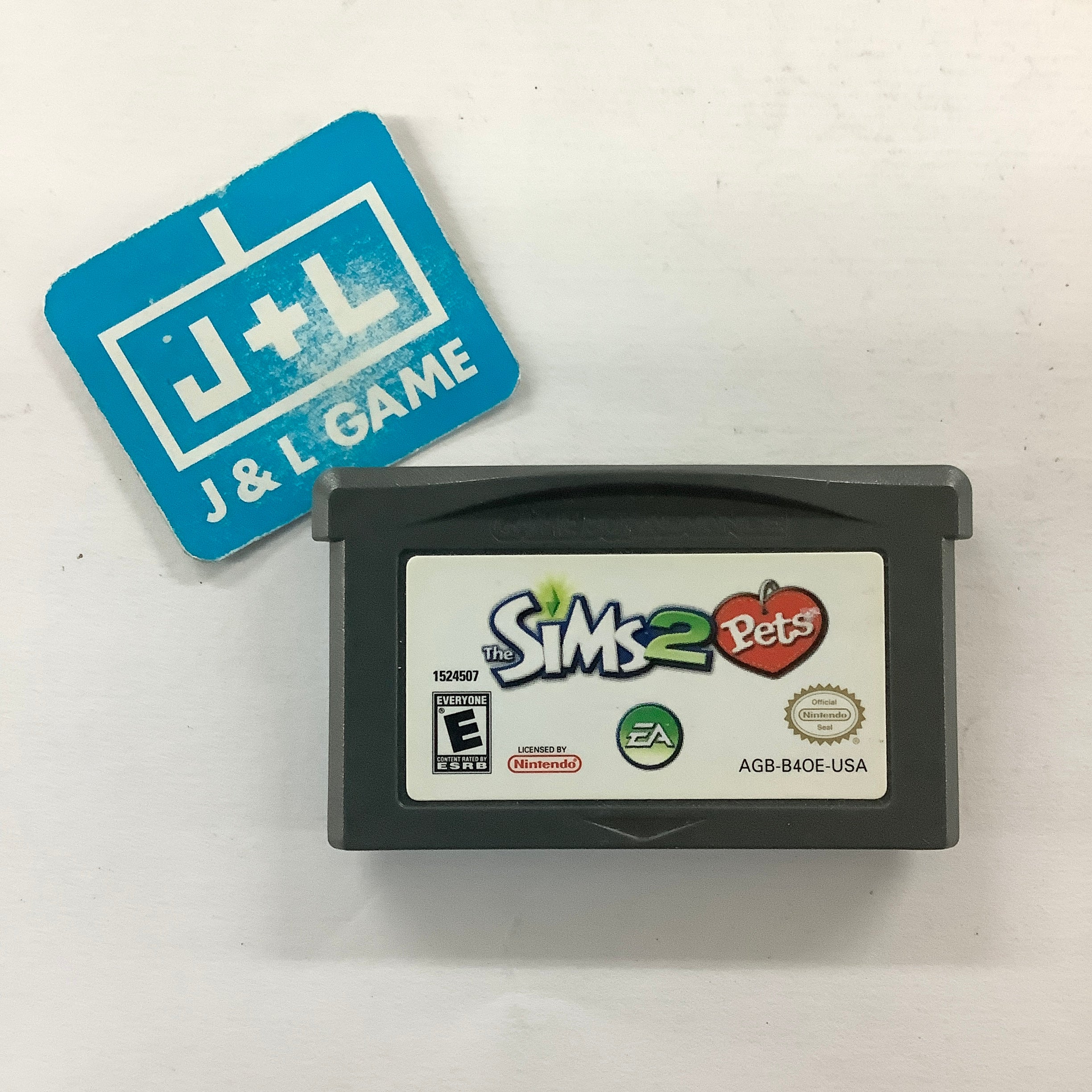 notice du jeu gameboy advance , les sims 2 , occasion
