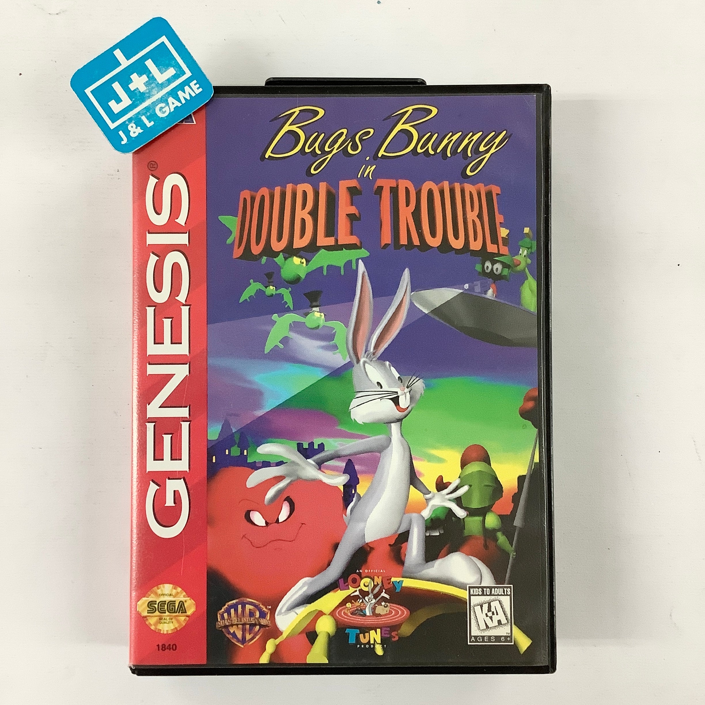CASTELBAJAC & Bugs Bunny コラボ♡ 定価25,300円 Bugs Bunny in Double Trouble - (SG) SEGA Genesis [Pre-Owned] | J&L