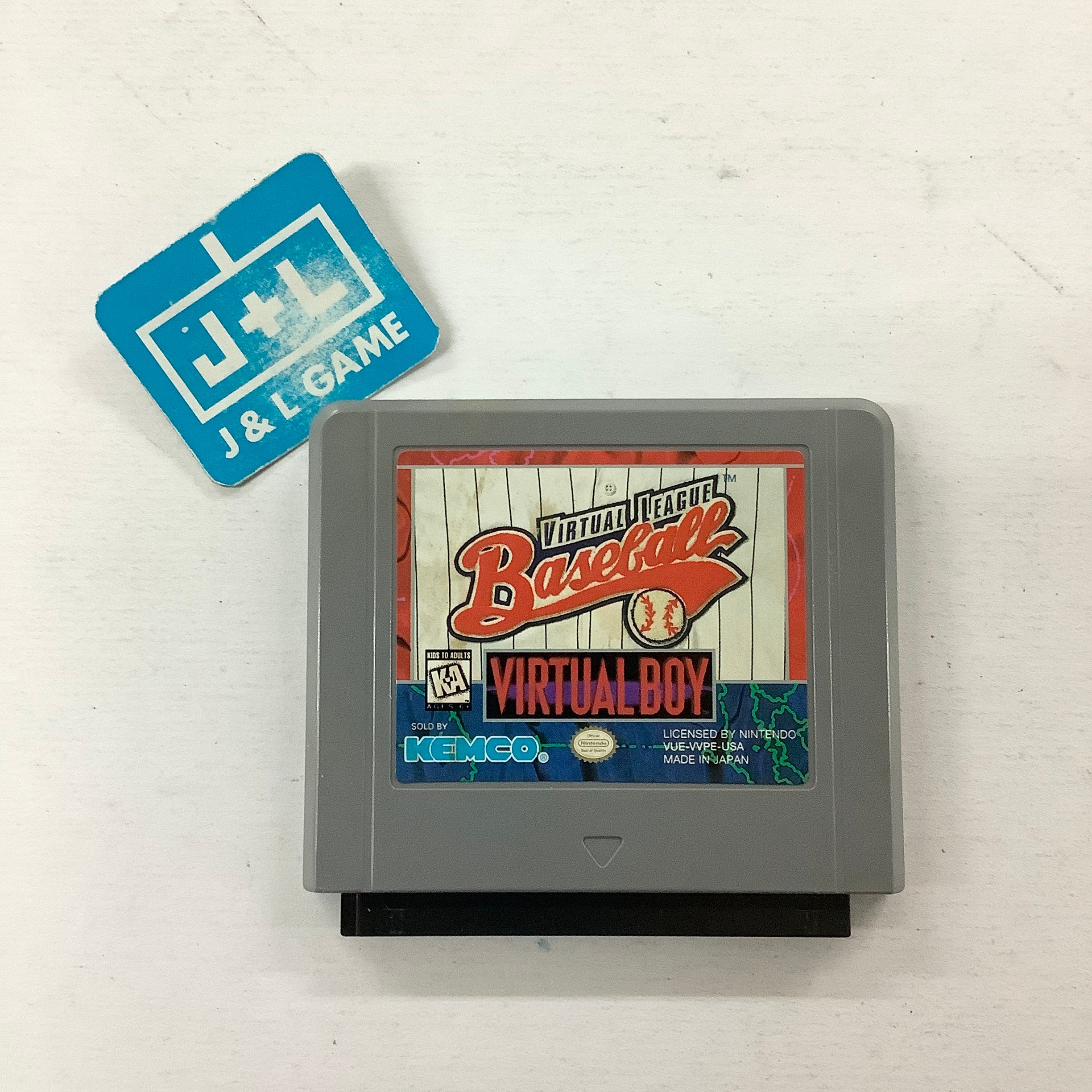 Virtual League Baseball - Virtual Boy [Pre-Owned] Video Games Kemco   