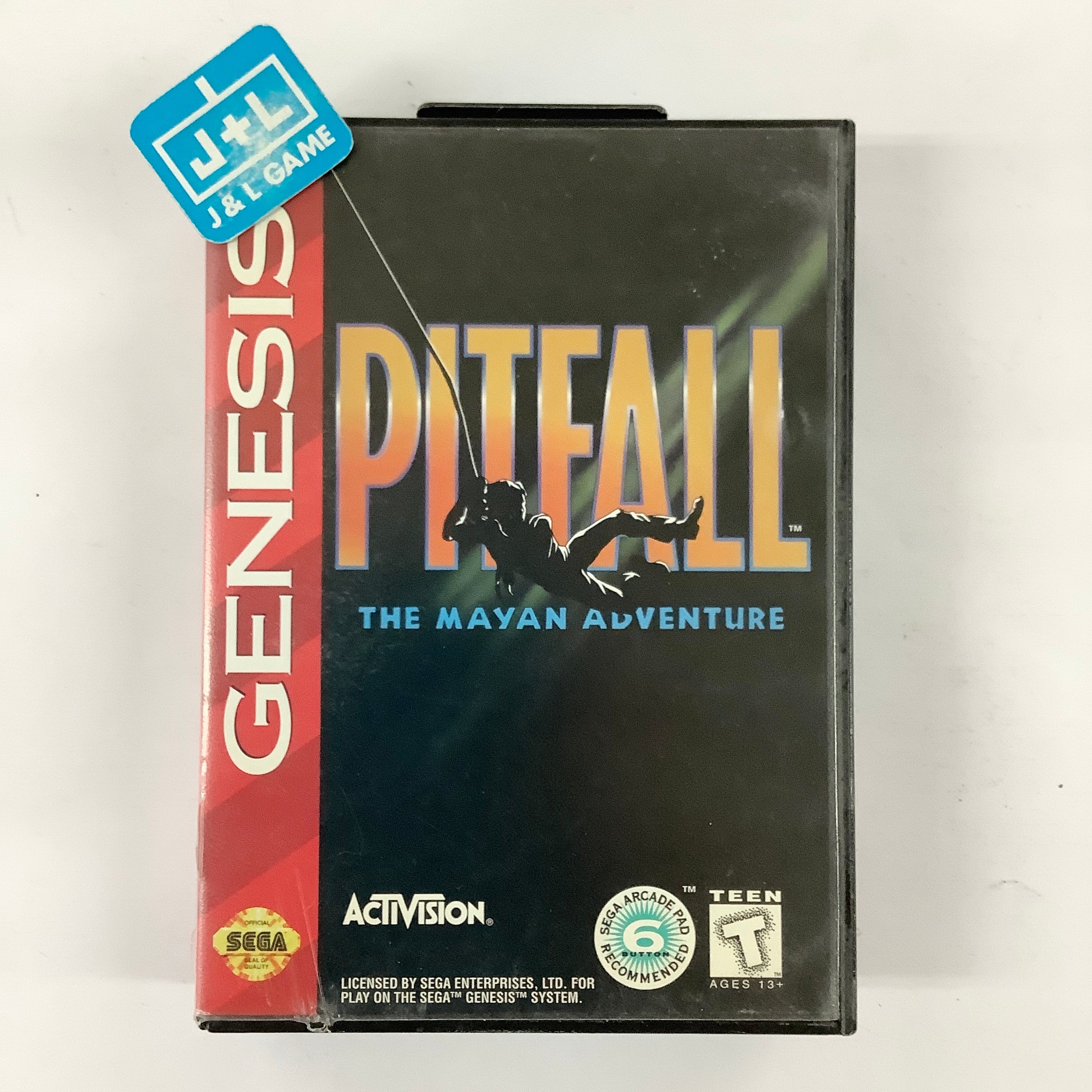 Pitfall: The Mayan Adventure - (SG) SEGA Genesis [Pre-Owned] Video Games Activision   