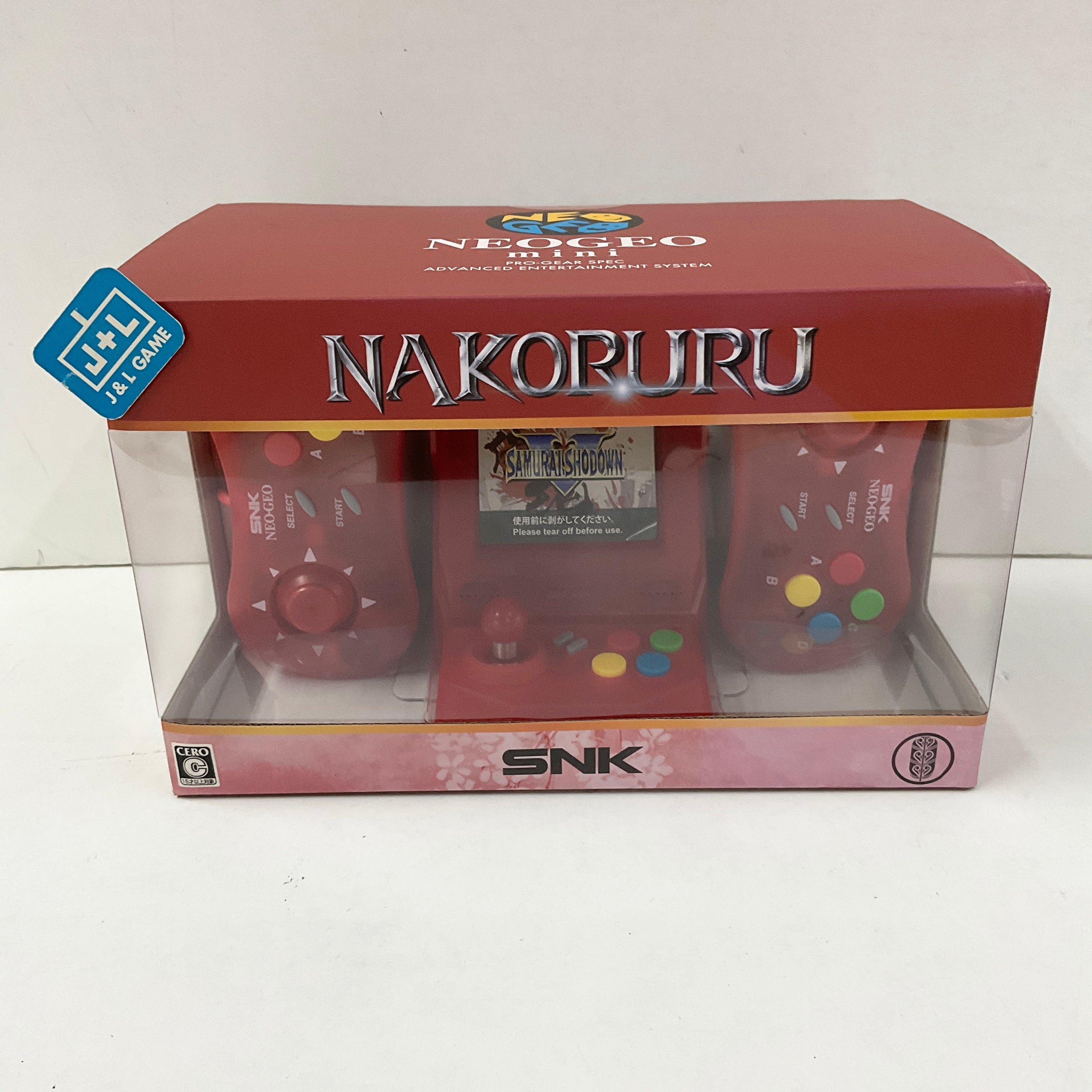 SNK Neo Geo Mini Samurai Shodown Limited Edition Bundle (Nakoruru) - (NGM) Neo Geo Mini (Japanese Import) Consoles SNK