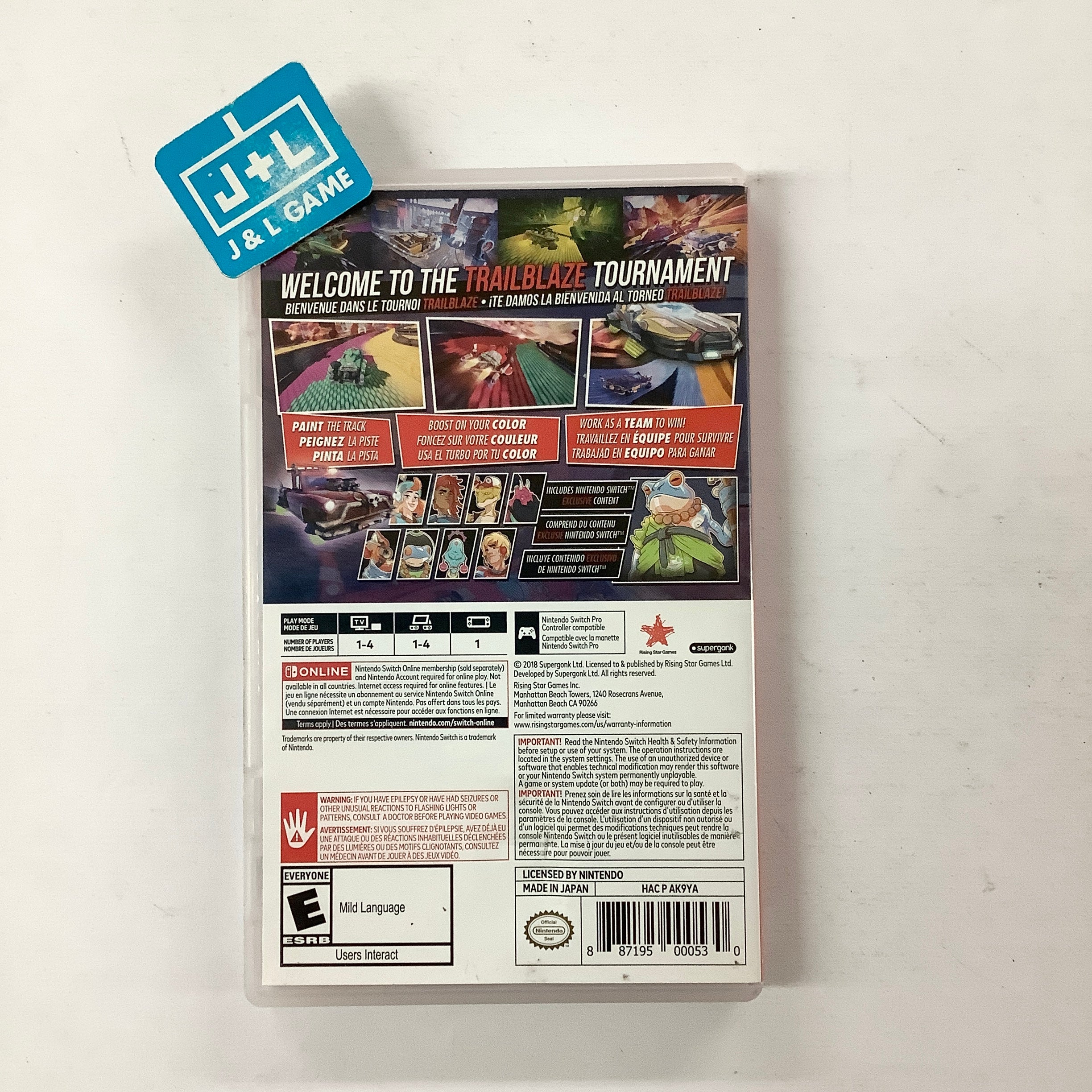 Trailblazers - (NSW) Nintendo Switch [Pre-Owned] Video Games Rising Star Games   