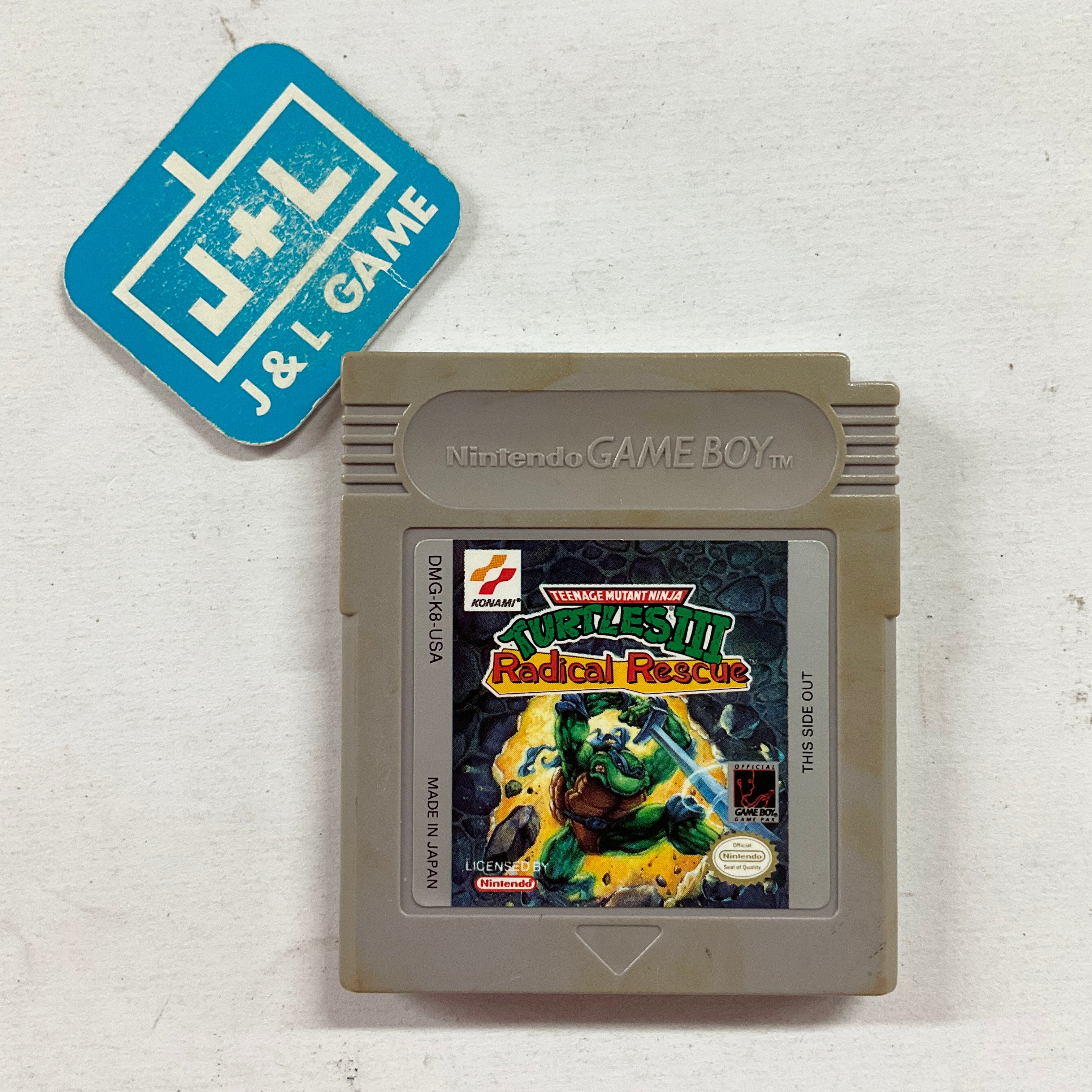 Teenage Mutant Ninja Turtles 3: Radical Rescue - (GB) Game Boy Teenage Mutant Ninja Turtles 3: Radical Rescue - (GB) Game Boy