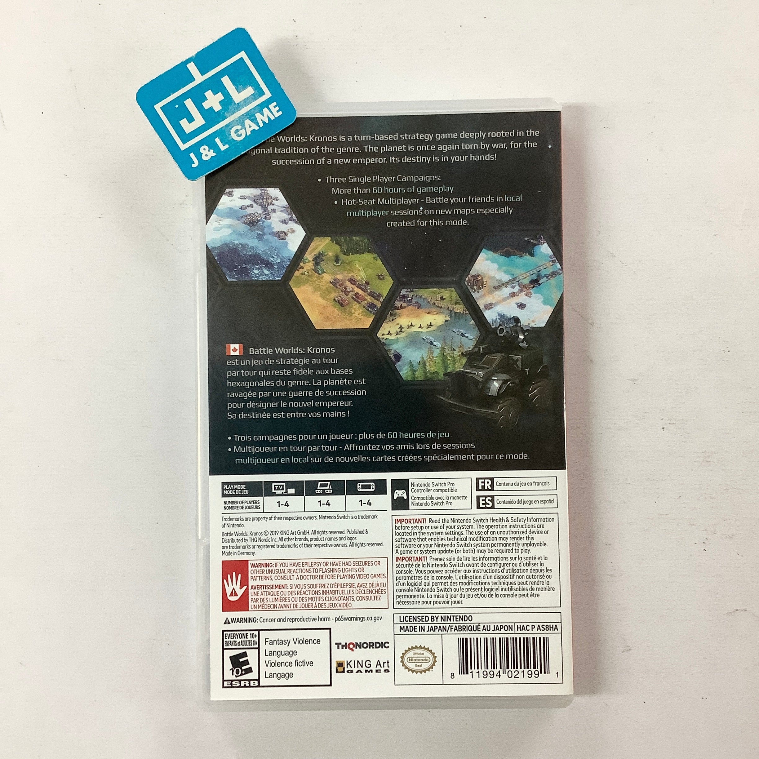 Battle Worlds: Kronos - (NSW) Nintendo Switch [Pre-Owned] Video Games THQ Nordic   