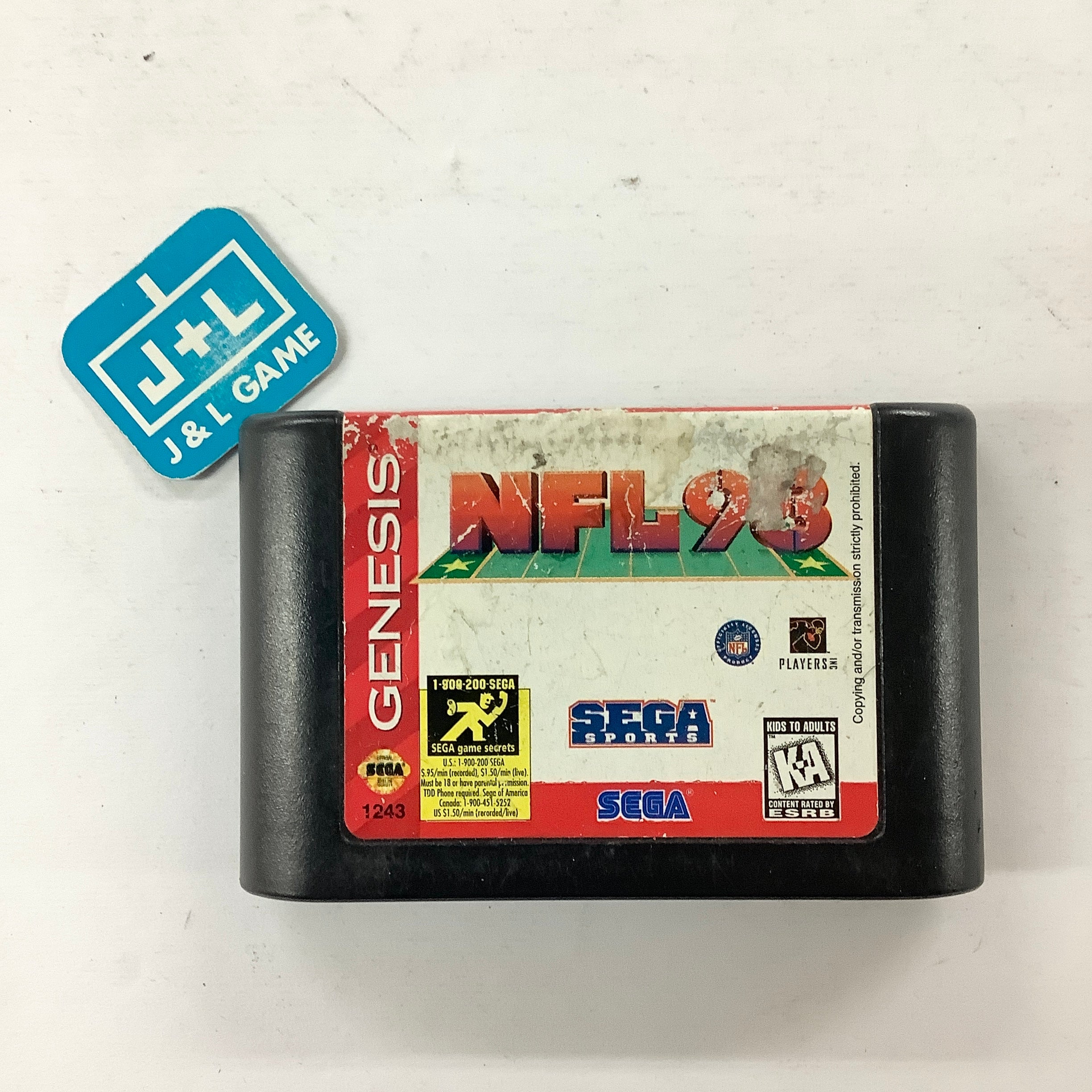 NFL 98 - (SG) SEGA Genesis [Pre-Owned] Video Games Sega   