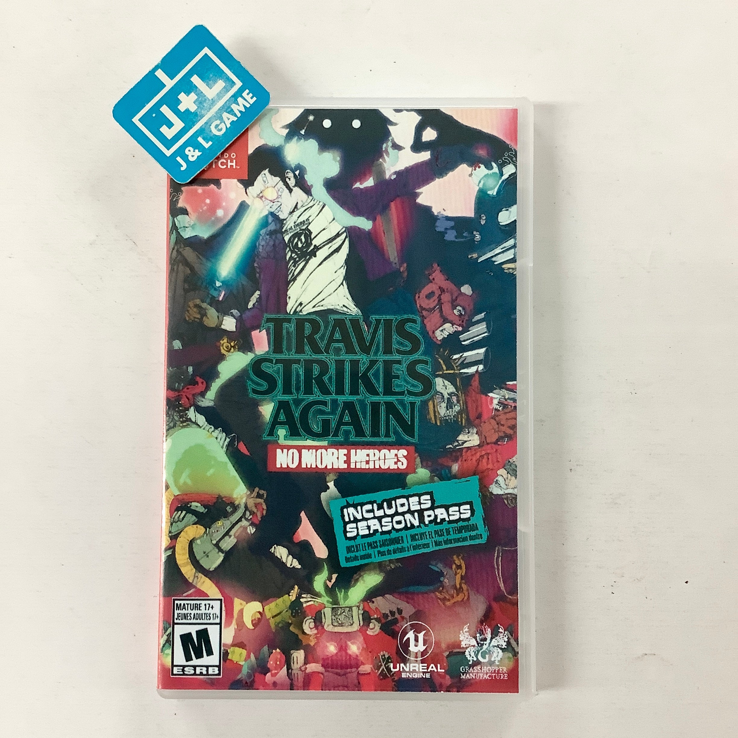 Travis Strikes Again: No More Heroes - (NSW) Nintendo Switch [Pre-Owned] Video Games Nintendo   