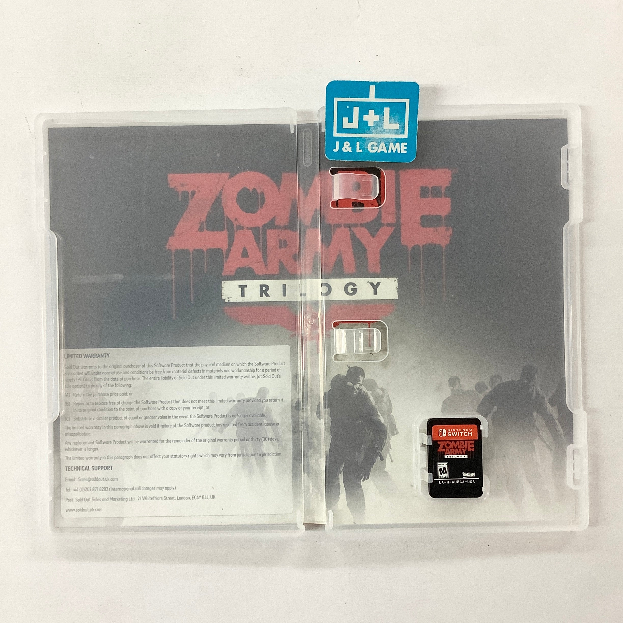 Zombie Army Trilogy - (NSW) Nintendo Switch [Pre-Owned] Video Games Sold Out   