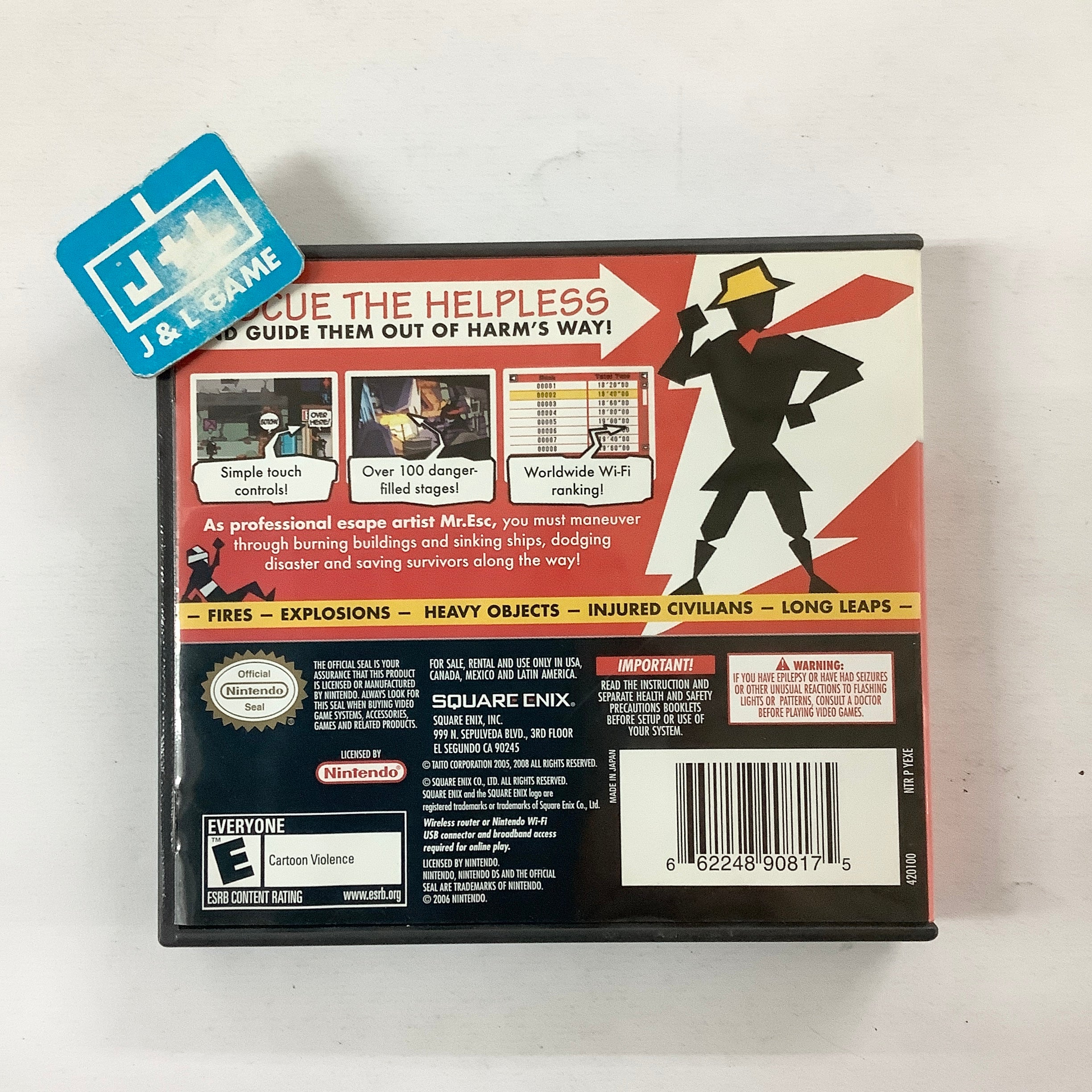 Exit DS - (NDS) Nintendo DS [Pre-Owned] Video Games Square Enix   
