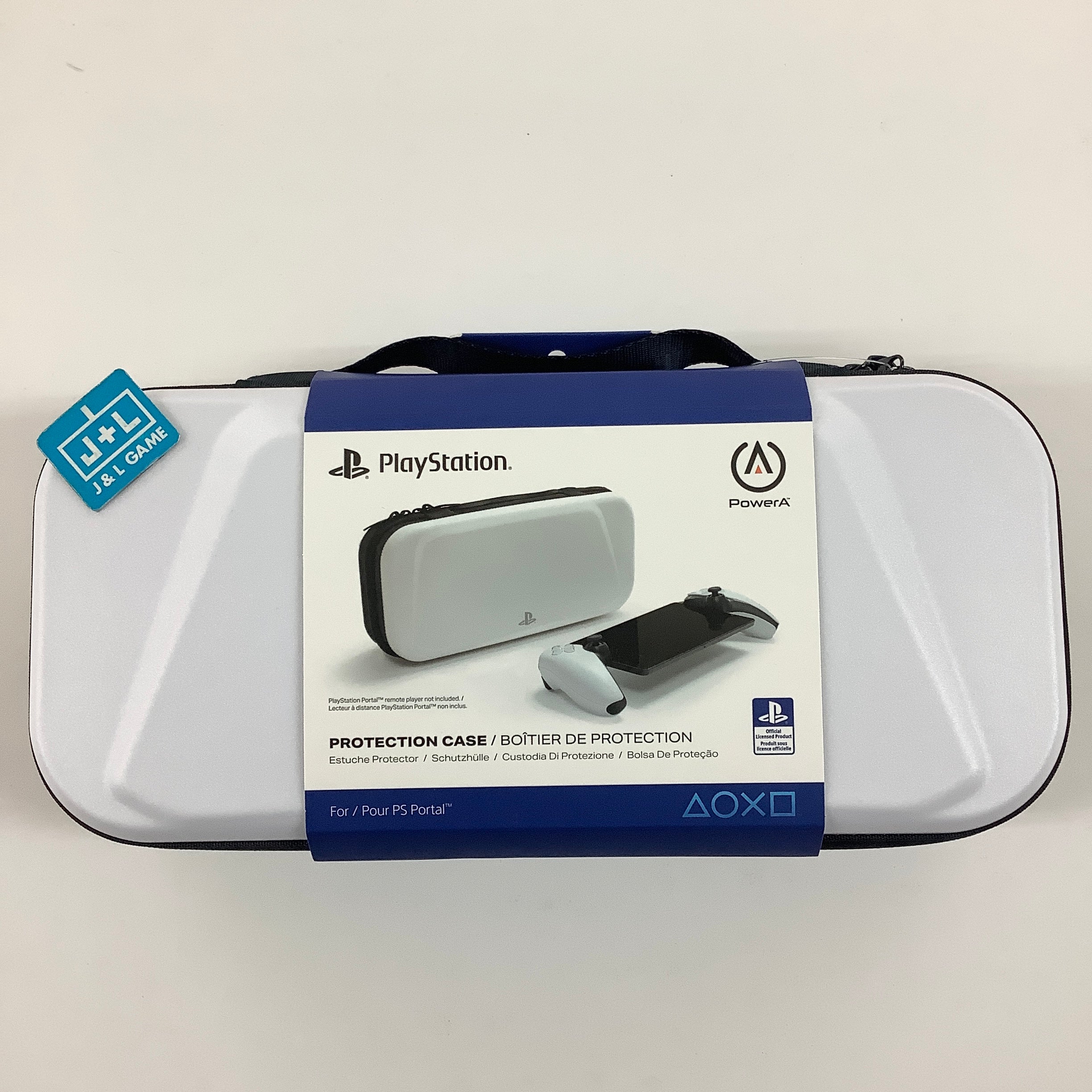 PowerA PlayStation Portal Remote Player Hard Shell Case (White) - (PS5) PlayStation 5 Video Games PowerA