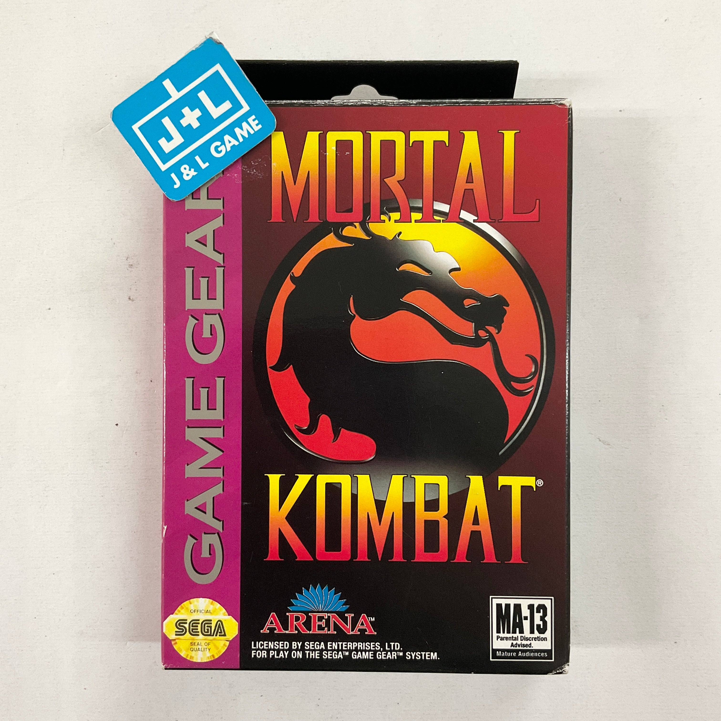 mortal kombat game gear Sega Game Gear Mortal Kombat