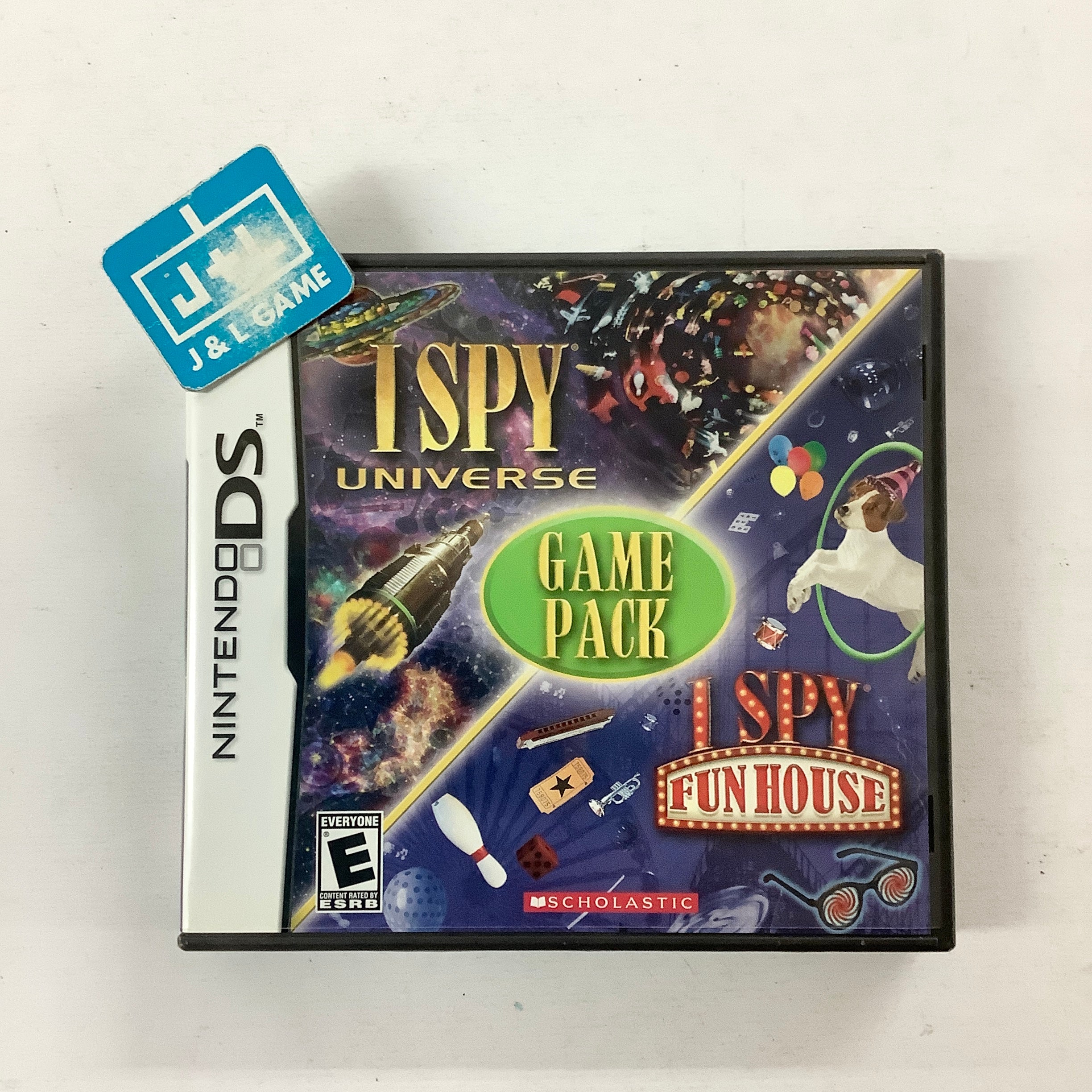 I Spy: Game Pack - I Spy Universe / I Spy Fun House - (NDS) Nintendo DS [Pre-Owned] Video Games Scholastic Inc.   
