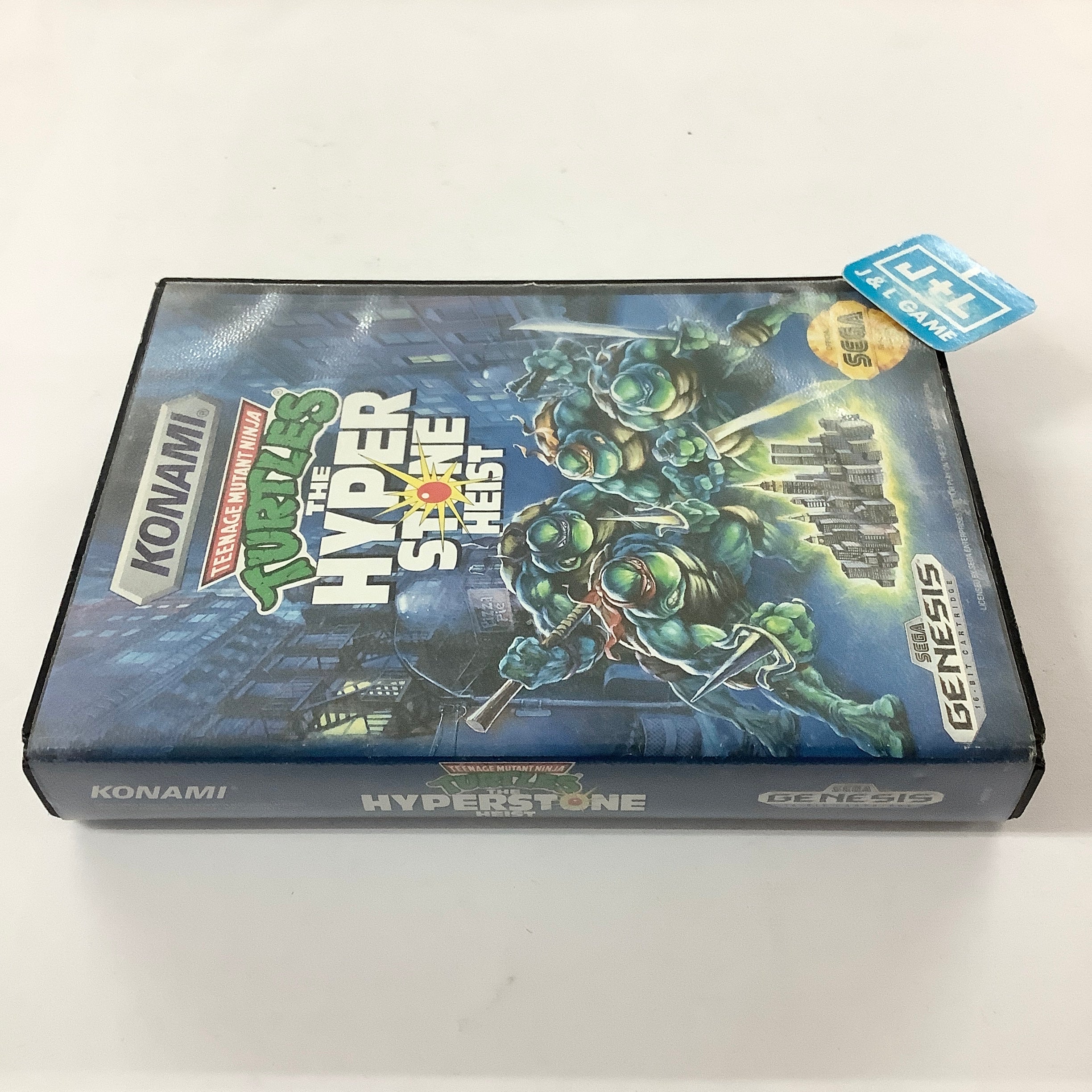 Teenage Mutant Ninja Turtles: The Hyperstone Heist - (SG) SEGA Genesis [Pre-Owned] Video Games Konami   