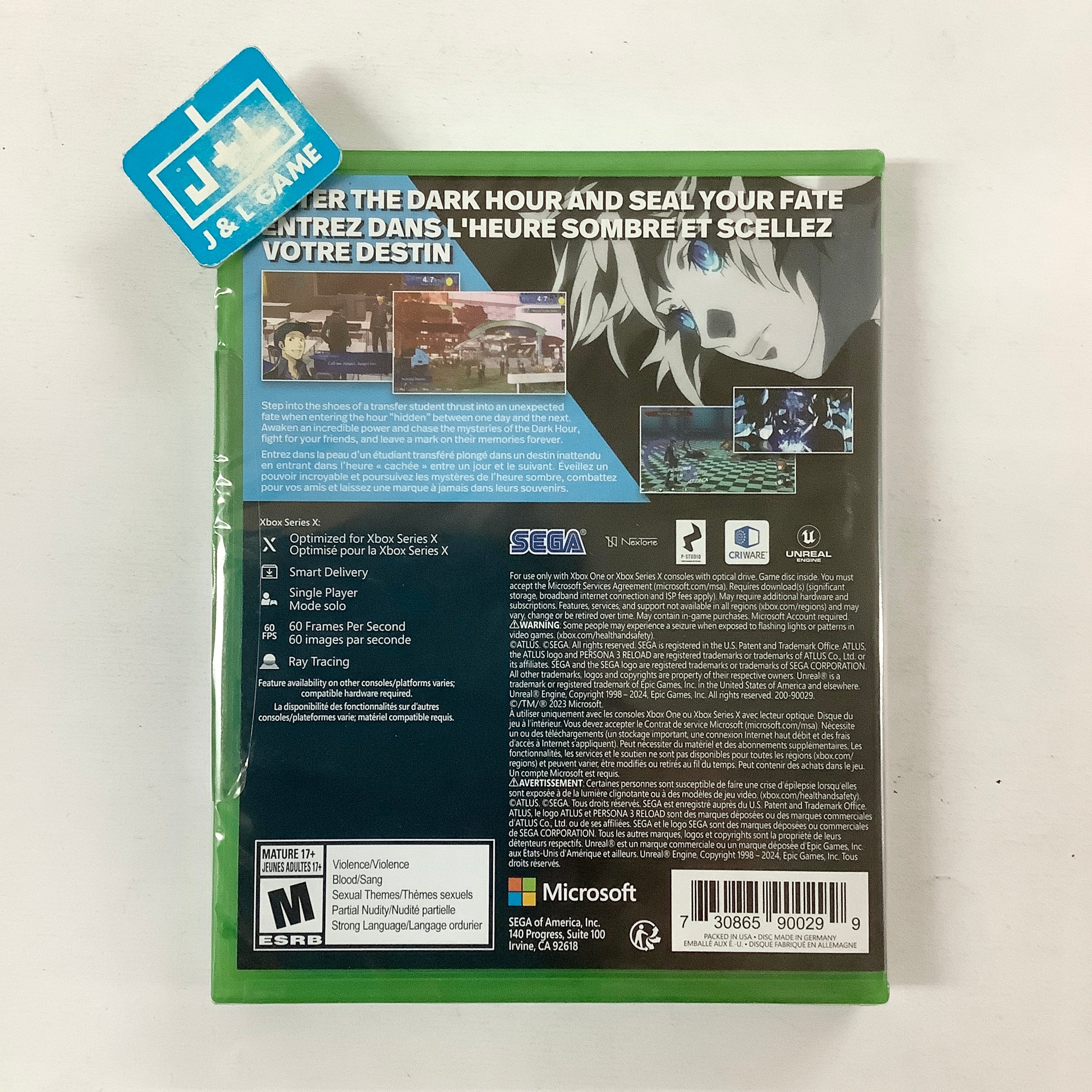 Persona 3 Reload - (XSX) Xbox Series X Video Games Sega   