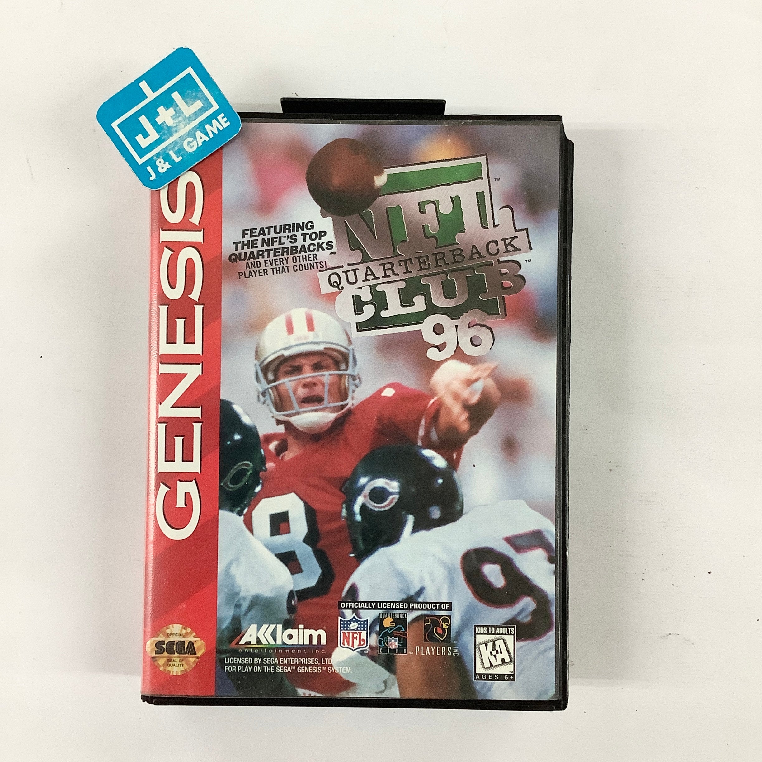 NFL Quarterback Club 96 - (SG) SEGA Genesis [Pre-Owned] Video Games Acclaim   