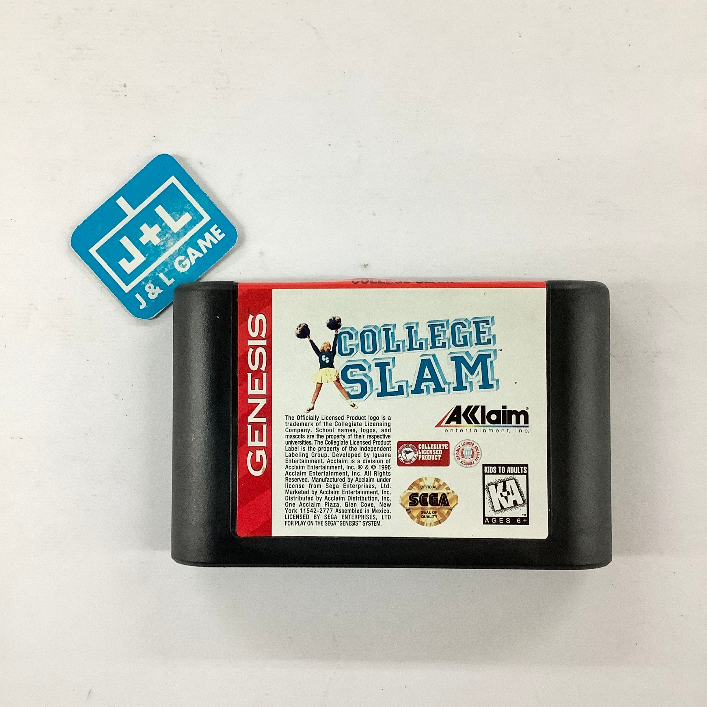 College Slam - (SG) SEGA Genesis [Pre-Owned] Video Games Acclaim   