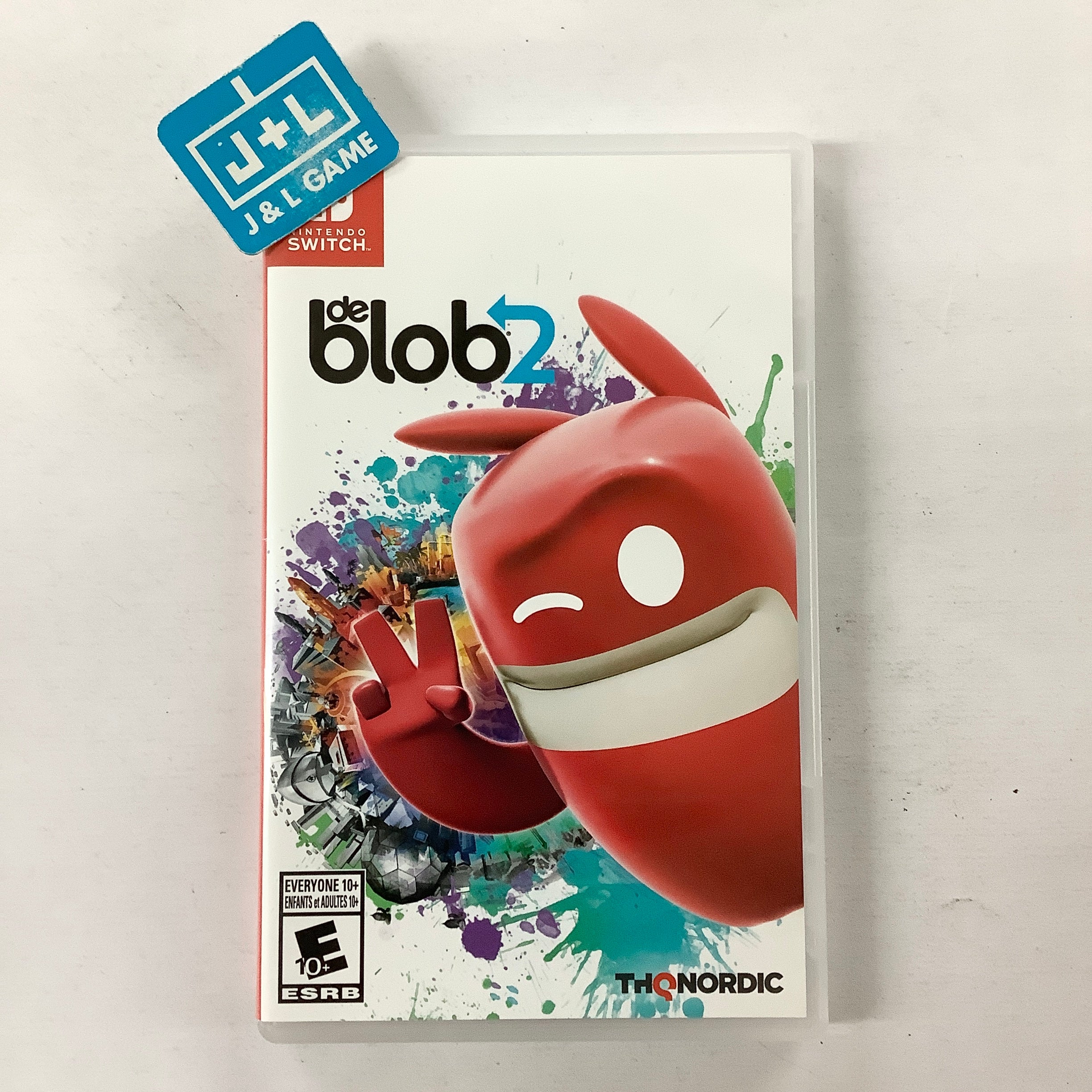 De Blob 2 - (NSW) Nintendo Switch [Pre-Owned] Video Games THQ Nordic   