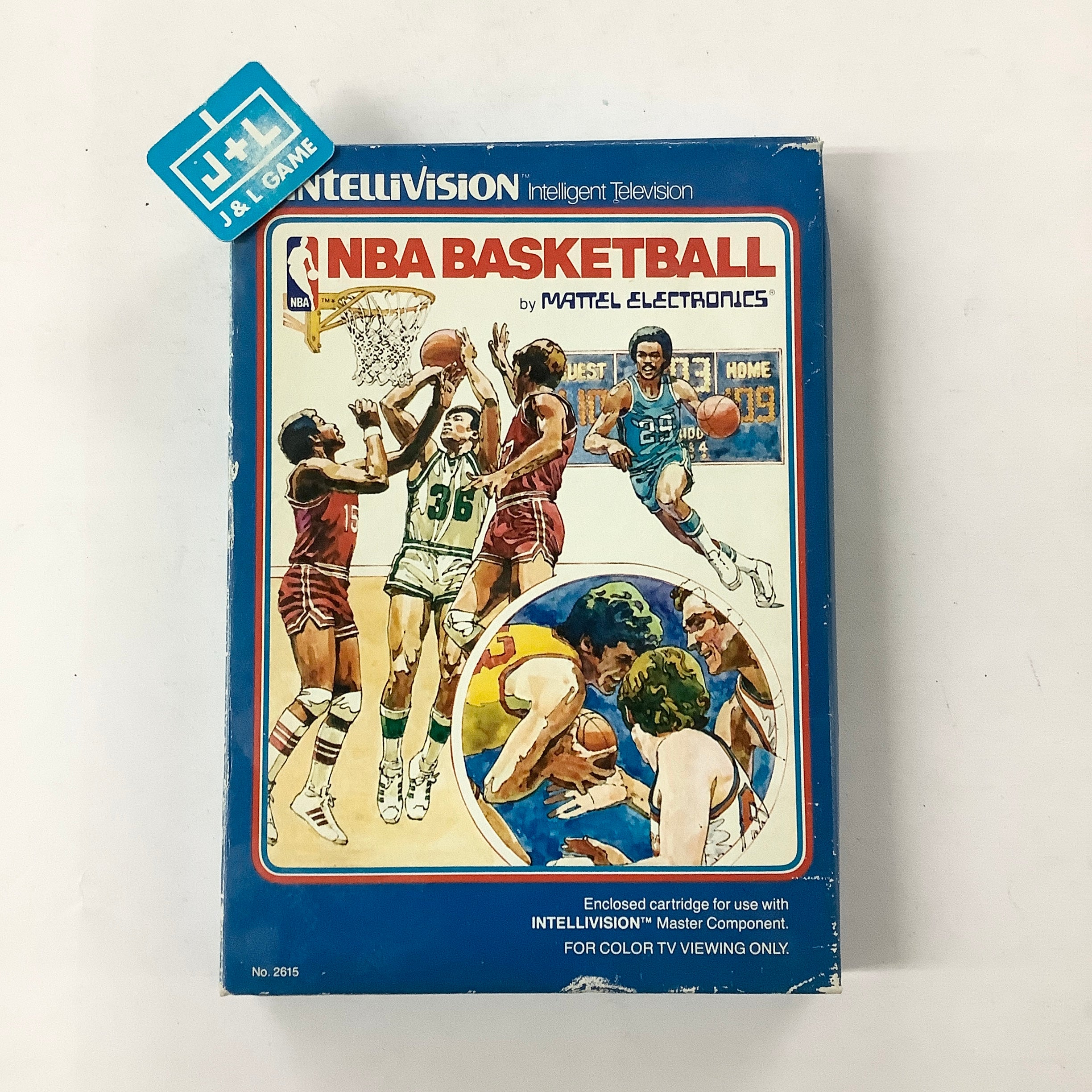 NBA Basketball - (INTV) Intellivision [Pre-Owned] Video Games Intellivision   