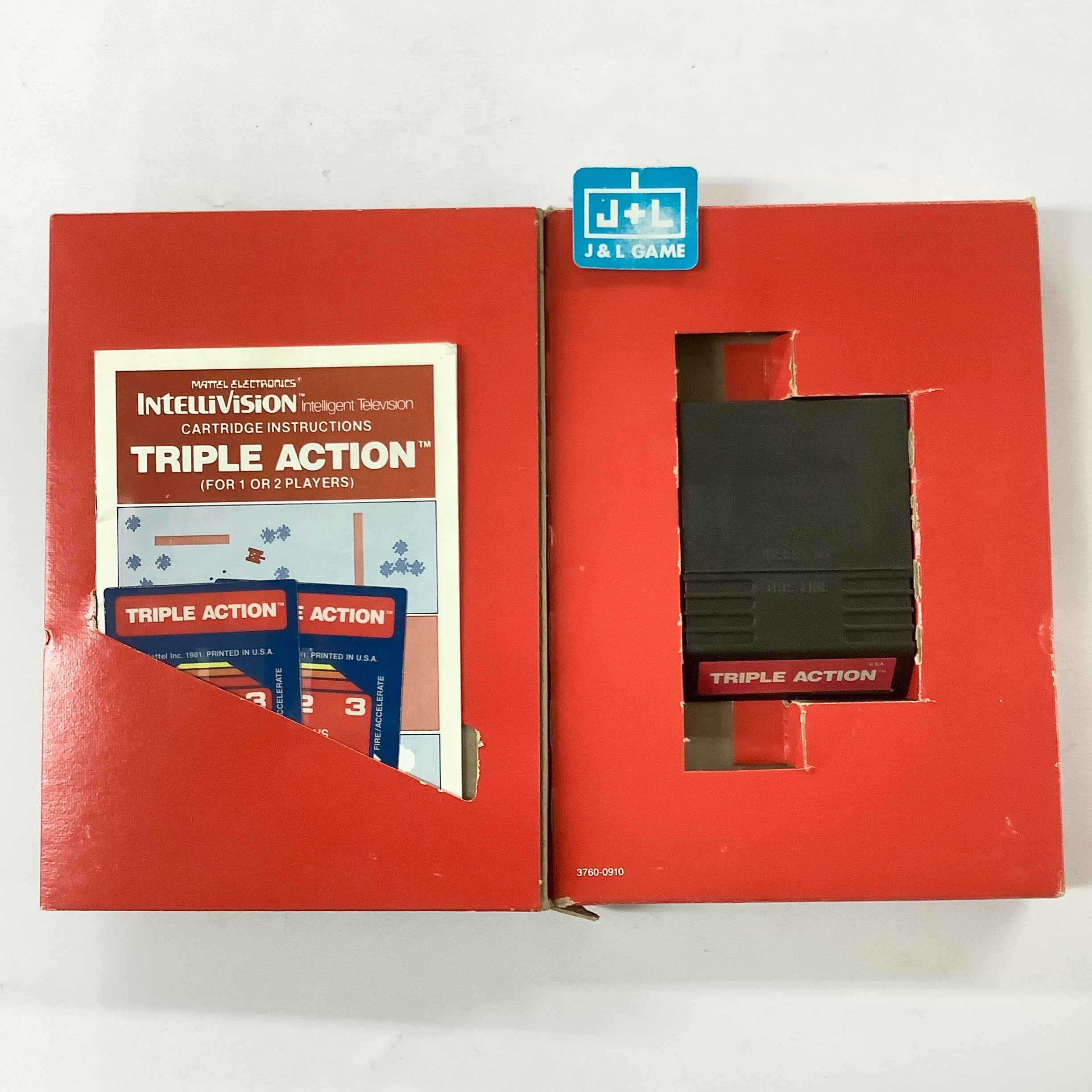 Triple Action - (INTV) Intellivision [Pre-Owned] Video Games Intellivision   