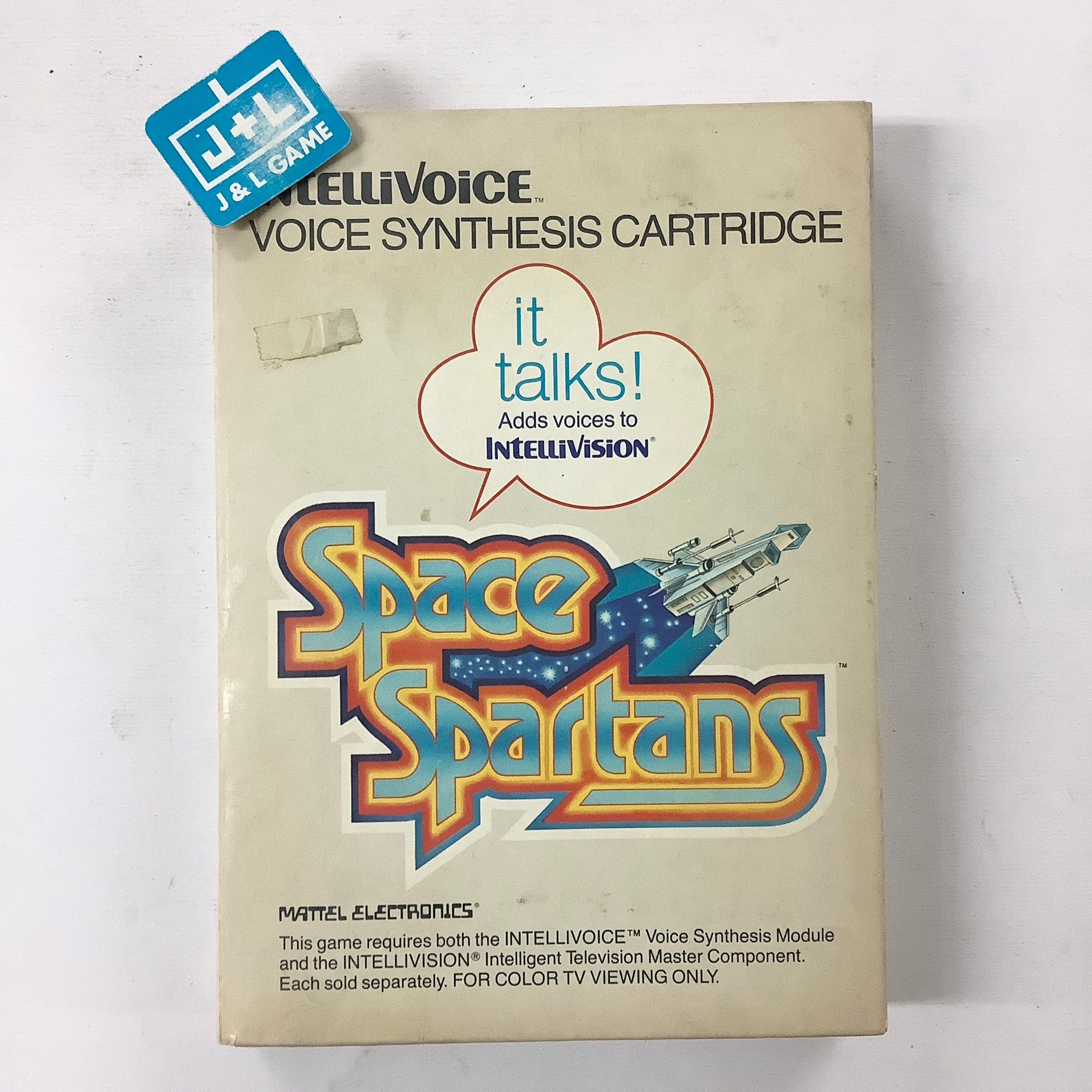 INTELLIVISION SPACE SPARTANS Intellivoice Compatible Boxed Game Working INTELLIVISION SPACE SPARTANS Intellivoice Compatible Boxed Game Working