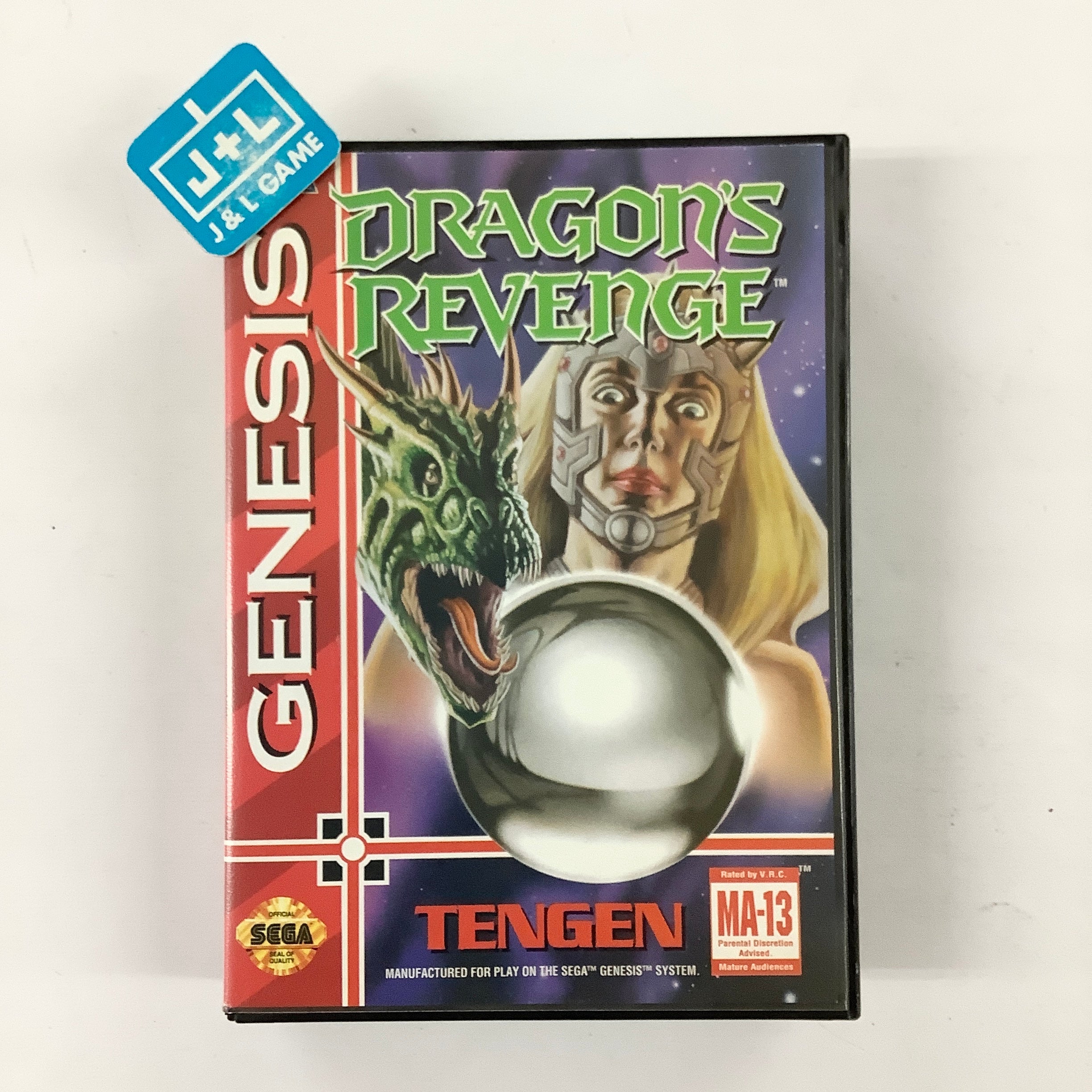 Dragon's Revenge - (SG) SEGA Genesis [Pre-Owned] Video Games Tengen   