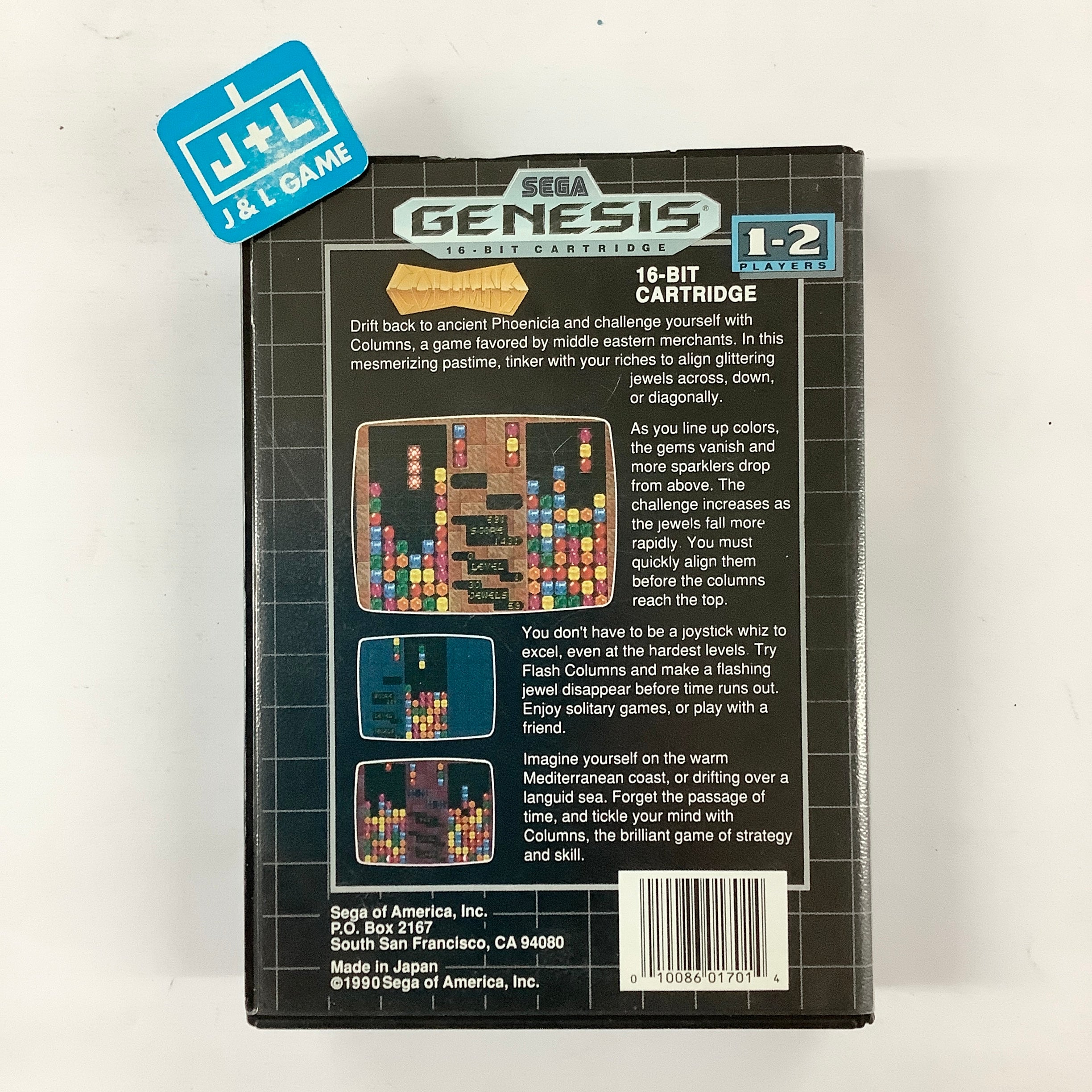 Columns - (SG) SEGA Genesis [Pre-Owned] Video Games Sega   
