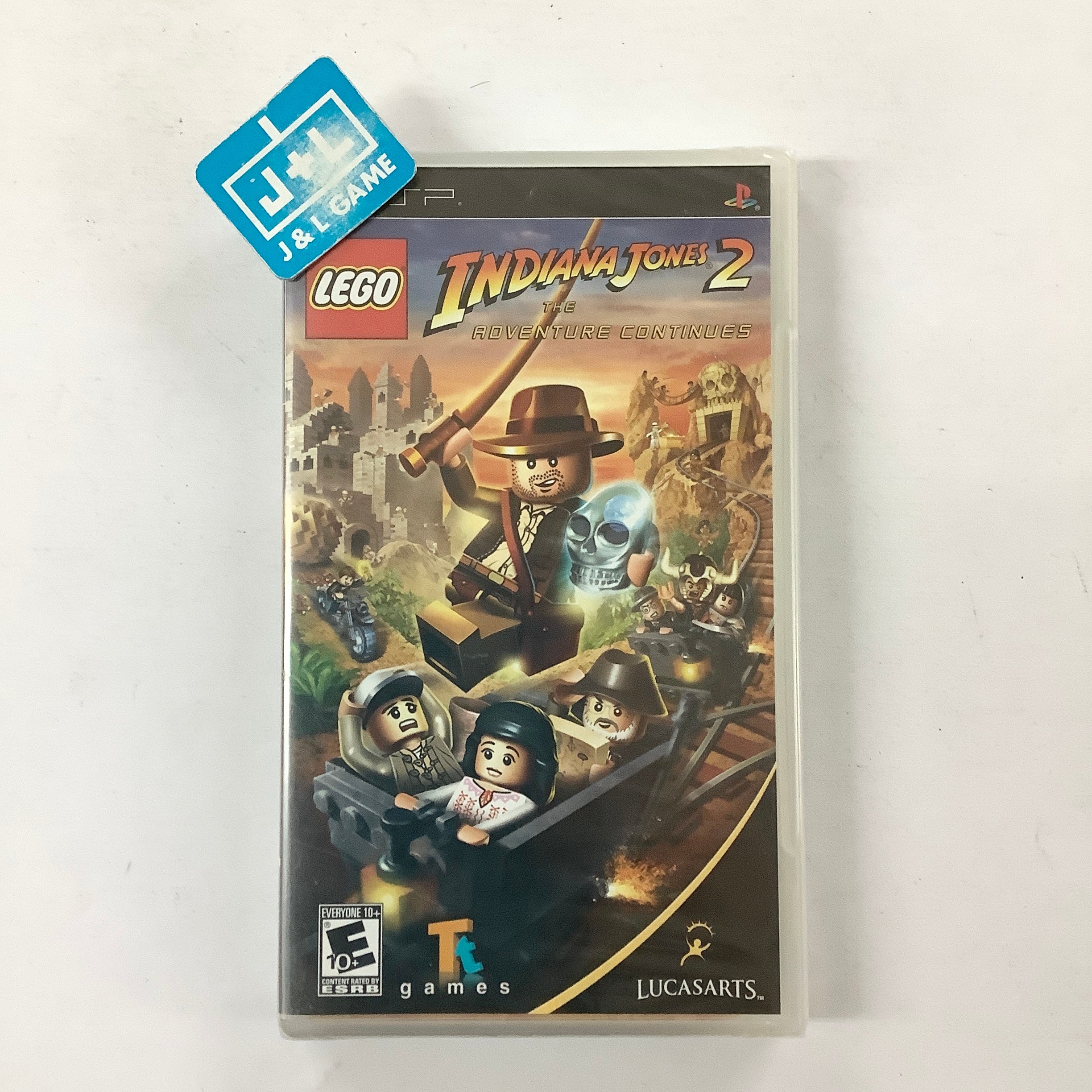 LEGO Indiana Jones 2: The Adventure Continues - Sony PSP Video Games LucasArts   