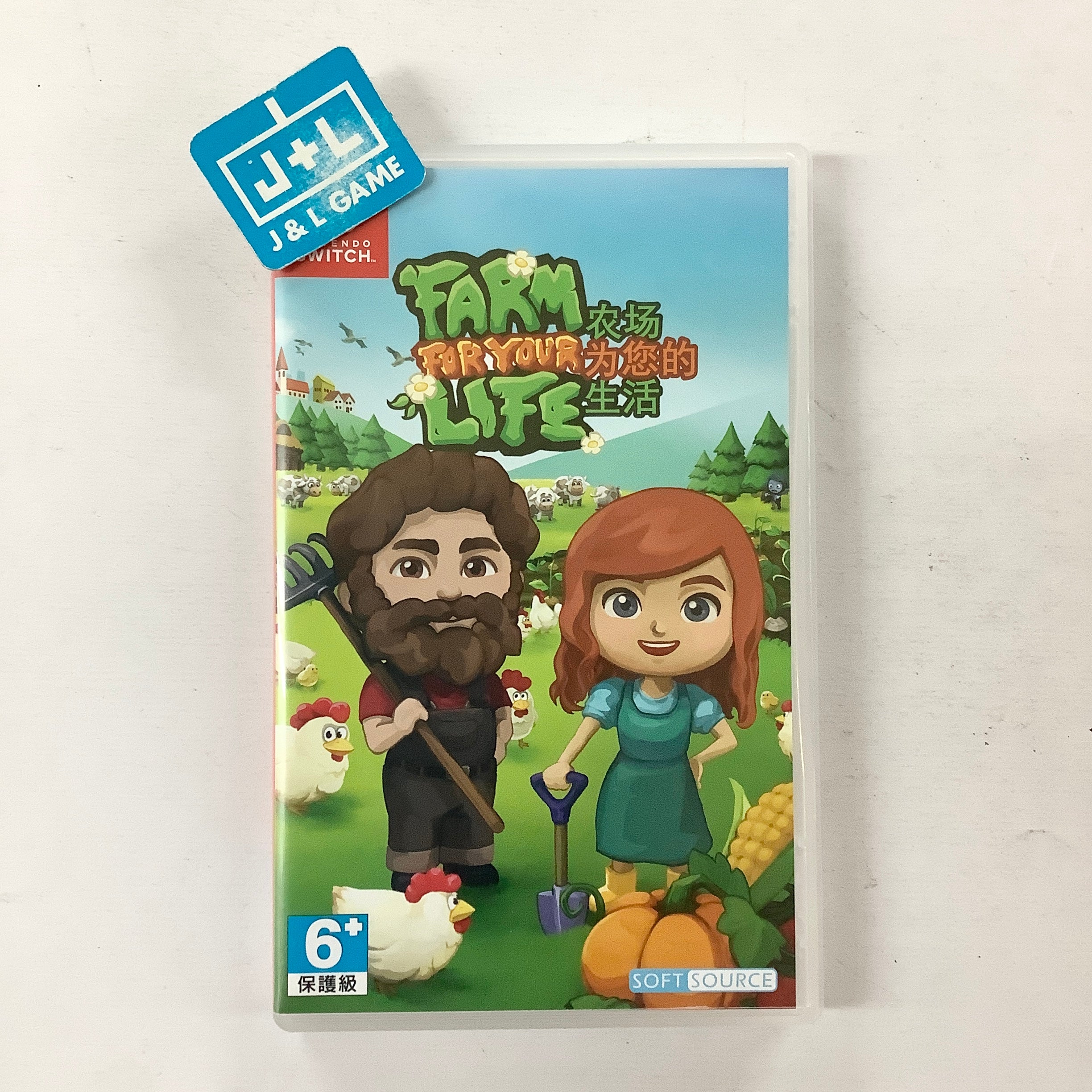 Farm for your Life (NSW) Nintendo Switch [UNBOXING] (Asia Import