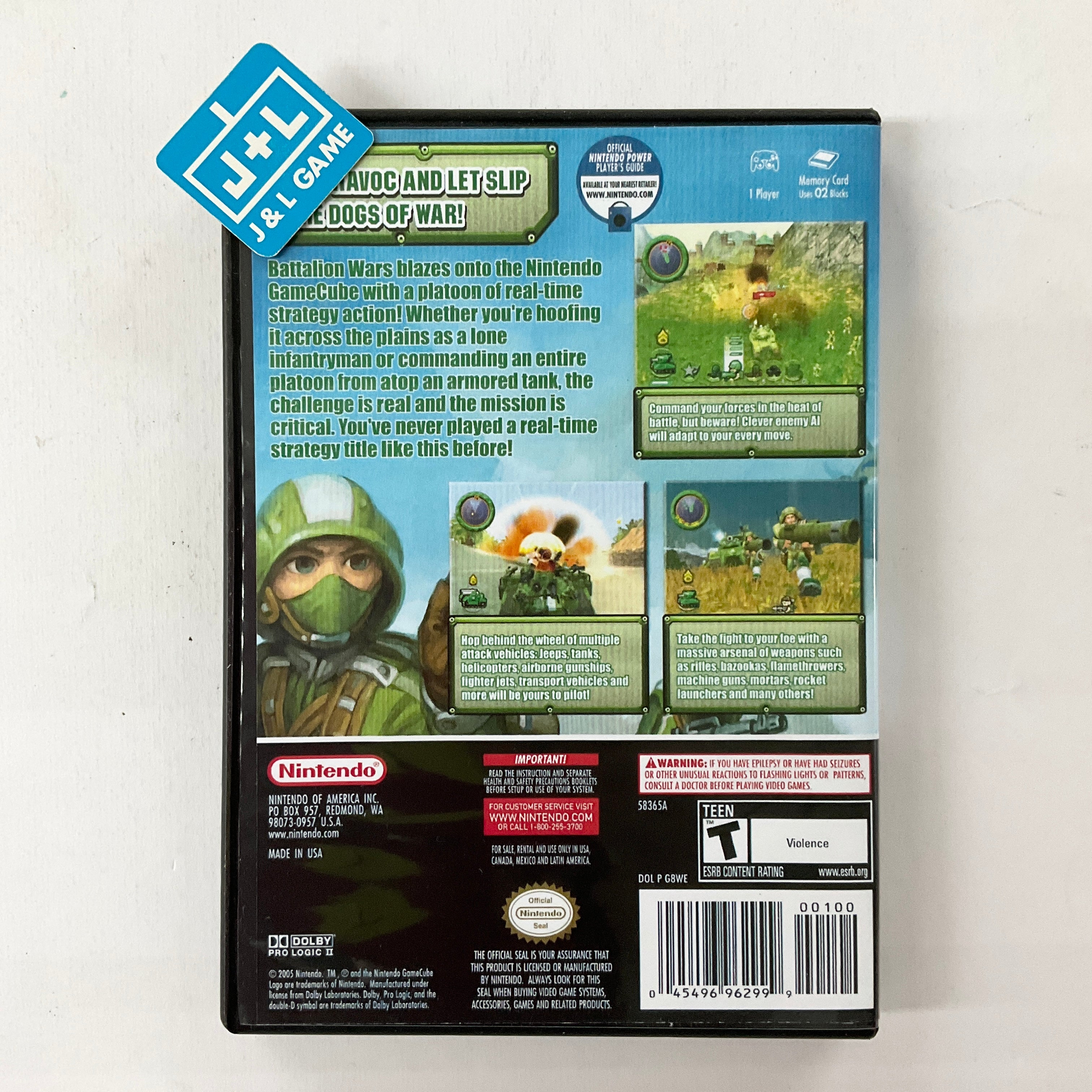 Battalion Wars - (GC) GameCube [Pre-Owned] Video Games Nintendo   