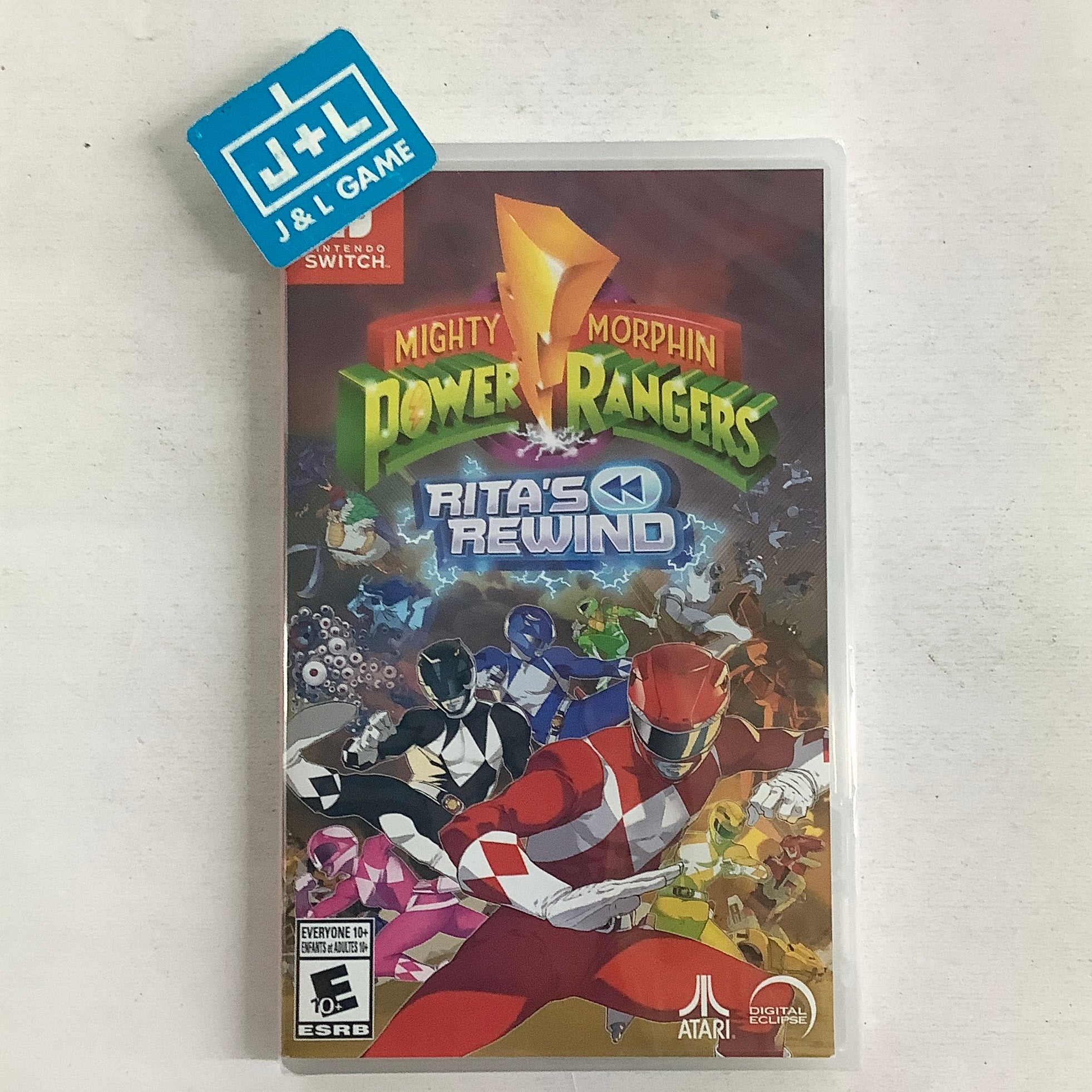 Deluxe Edition Power Rangers Nintendo Switch Game Mighty Morphin