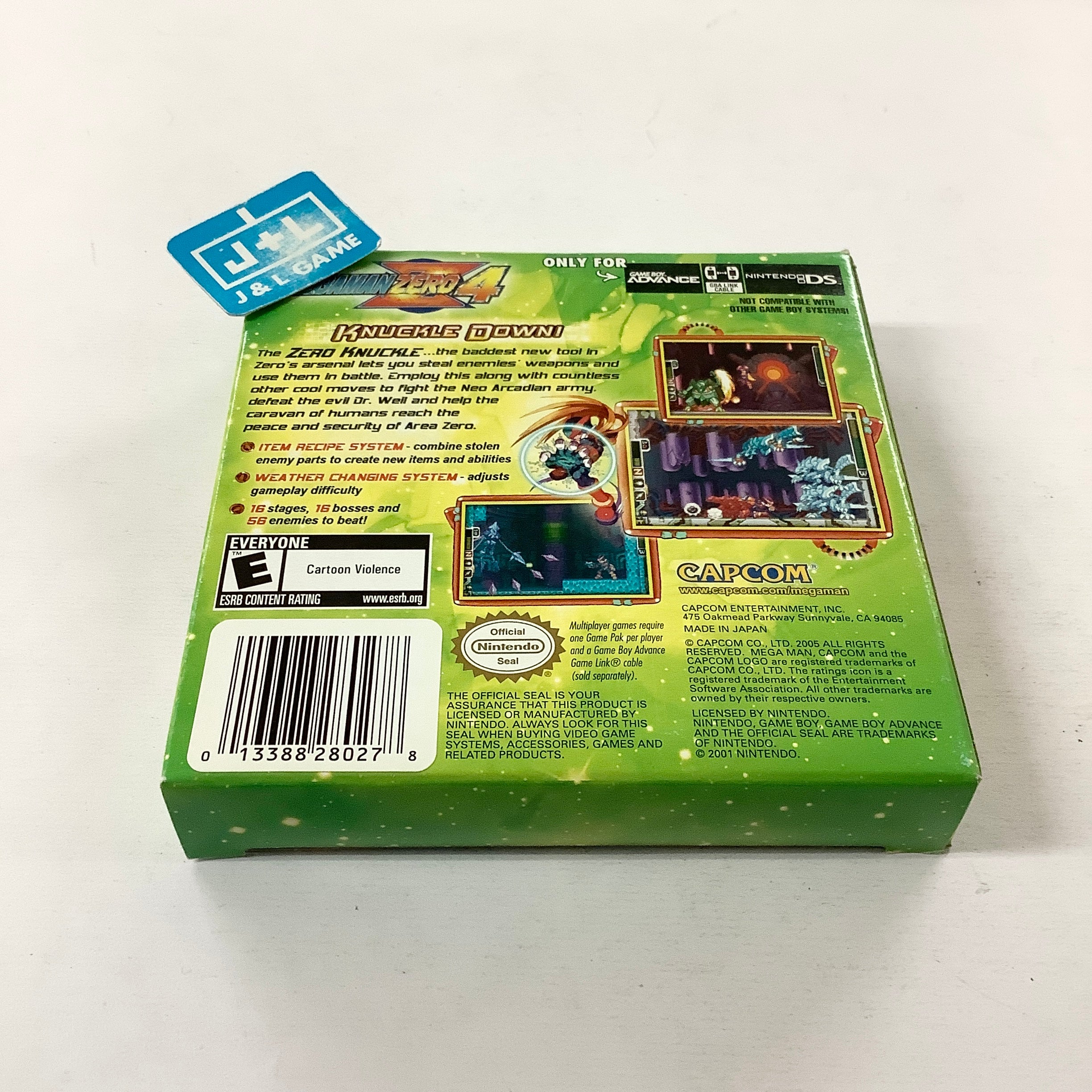 Mega Man Zero 4 - (GBA) Game Boy Advance [Pre-Owned] Video Games Capcom   