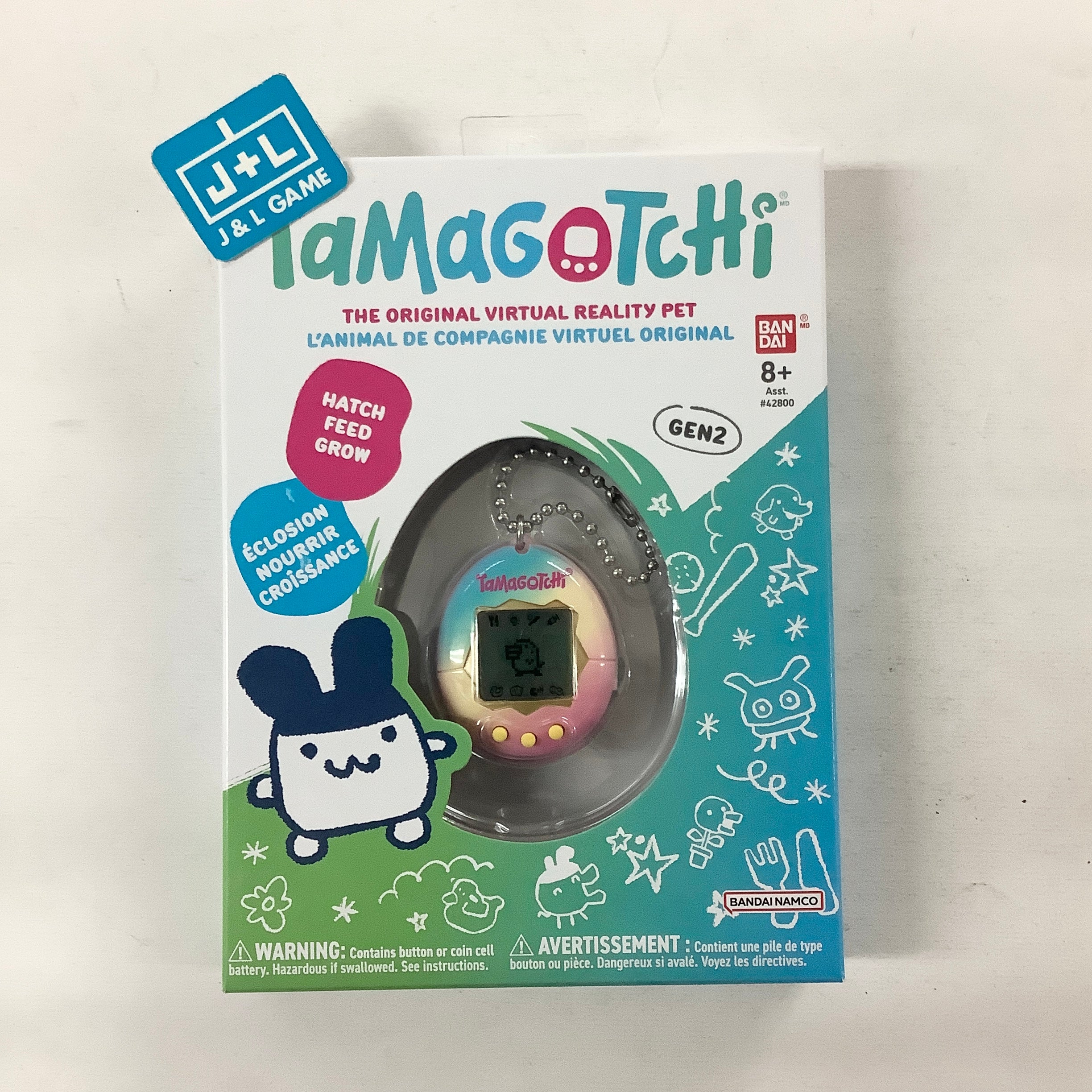 Tamagotchi Zazoo Tiger - Animal Virtuel Vintage (neuf Sous Blister)