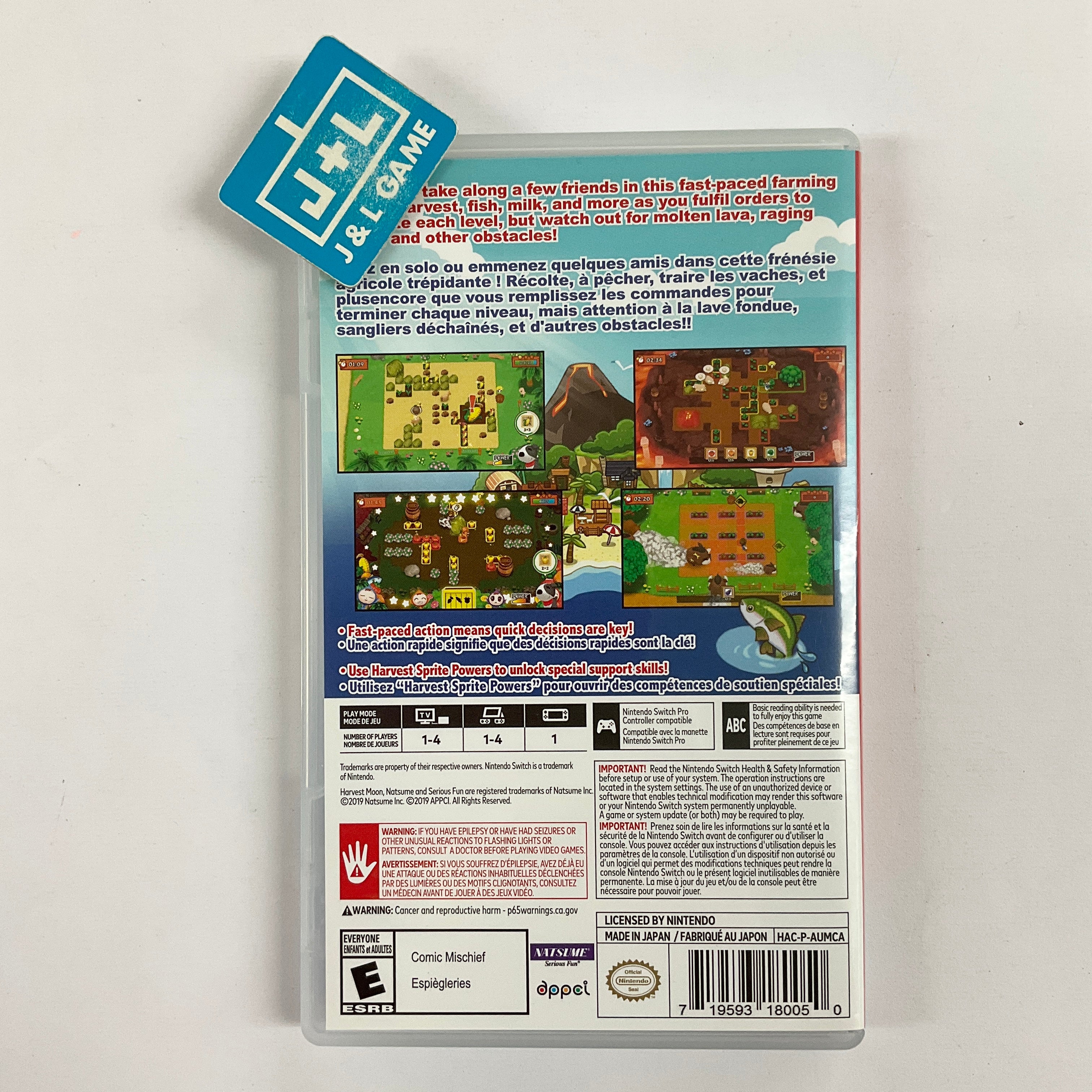 Harvest Moon: Mad Dash - (NSW) Nintendo Switch [Pre-Owned] Video Games Natsume   