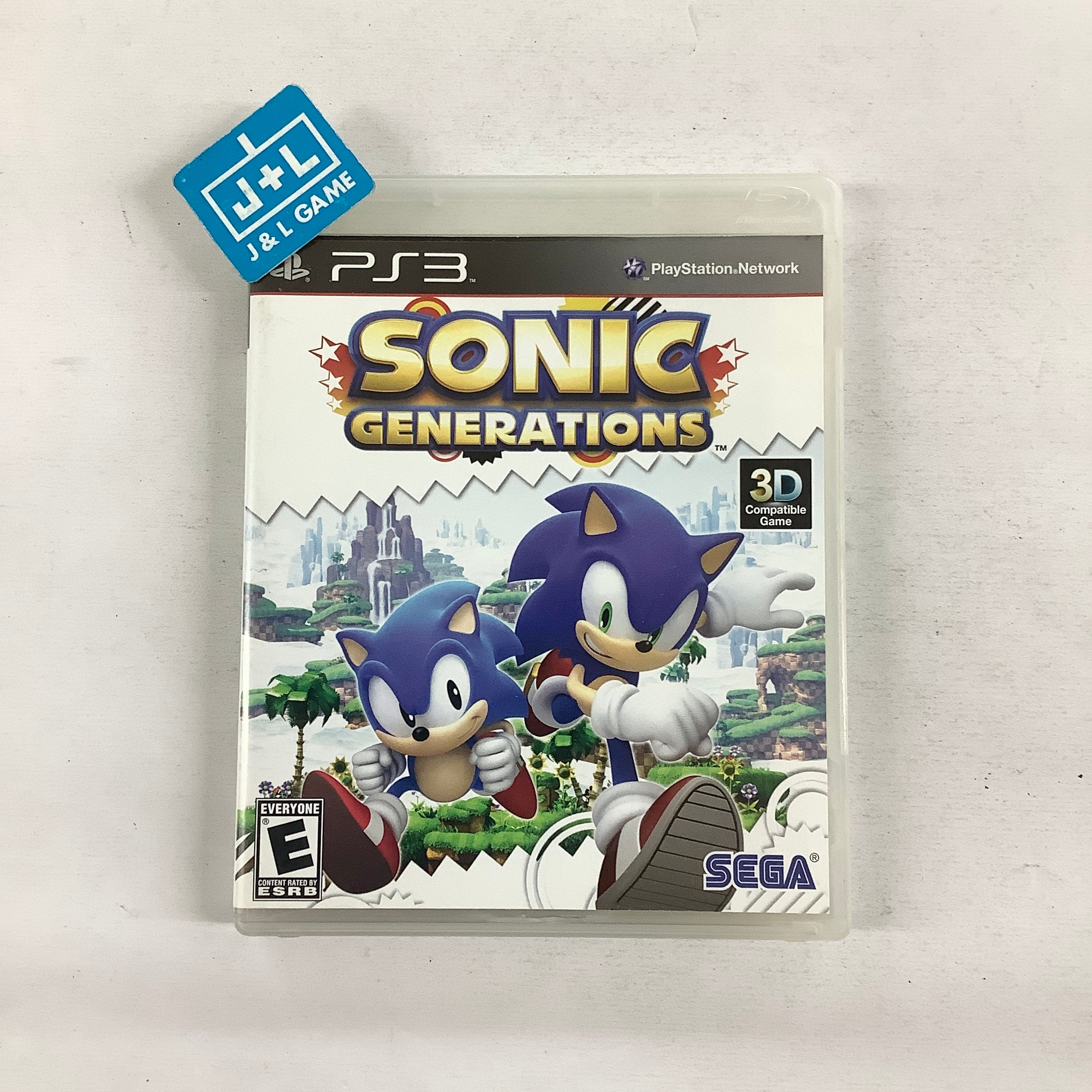Sonic Generations - (PS3) PlayStation 3 [Pre-Owned] | J&L Game