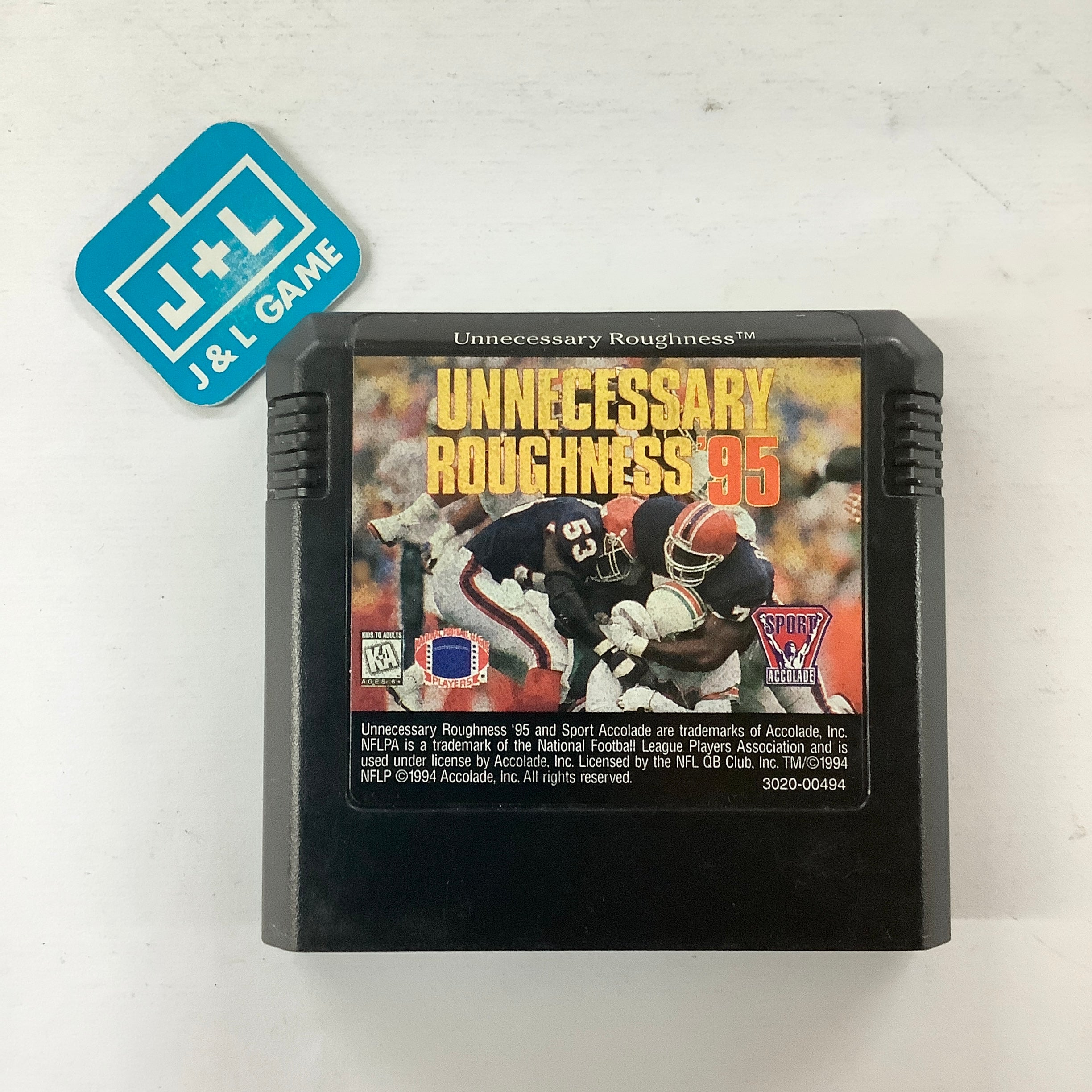 Unnecessary Roughness '95 - (SG) SEGA Genesis [Pre-Owned] Video Games Accolade   