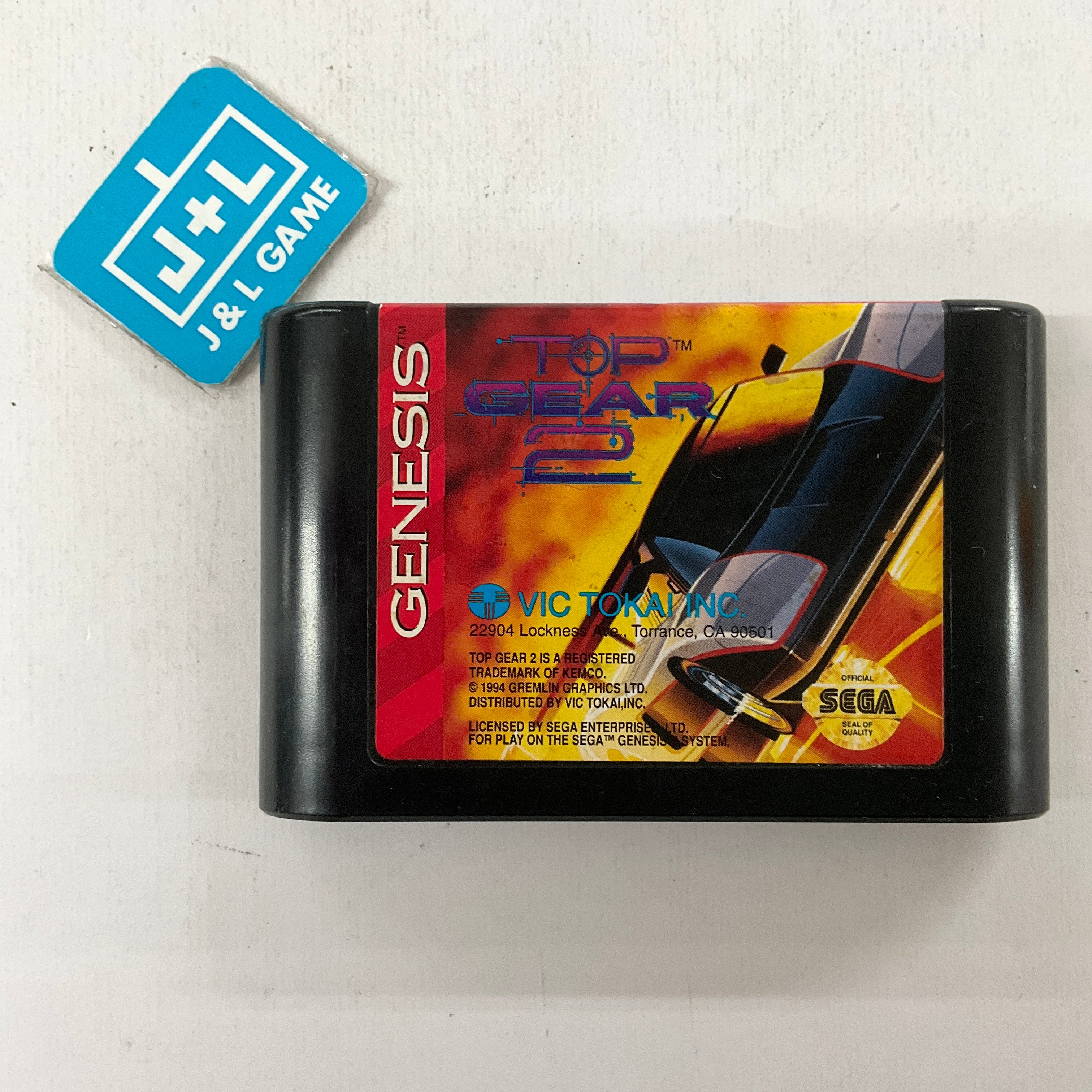 top gear sega Sega Genesis Top Gear 2