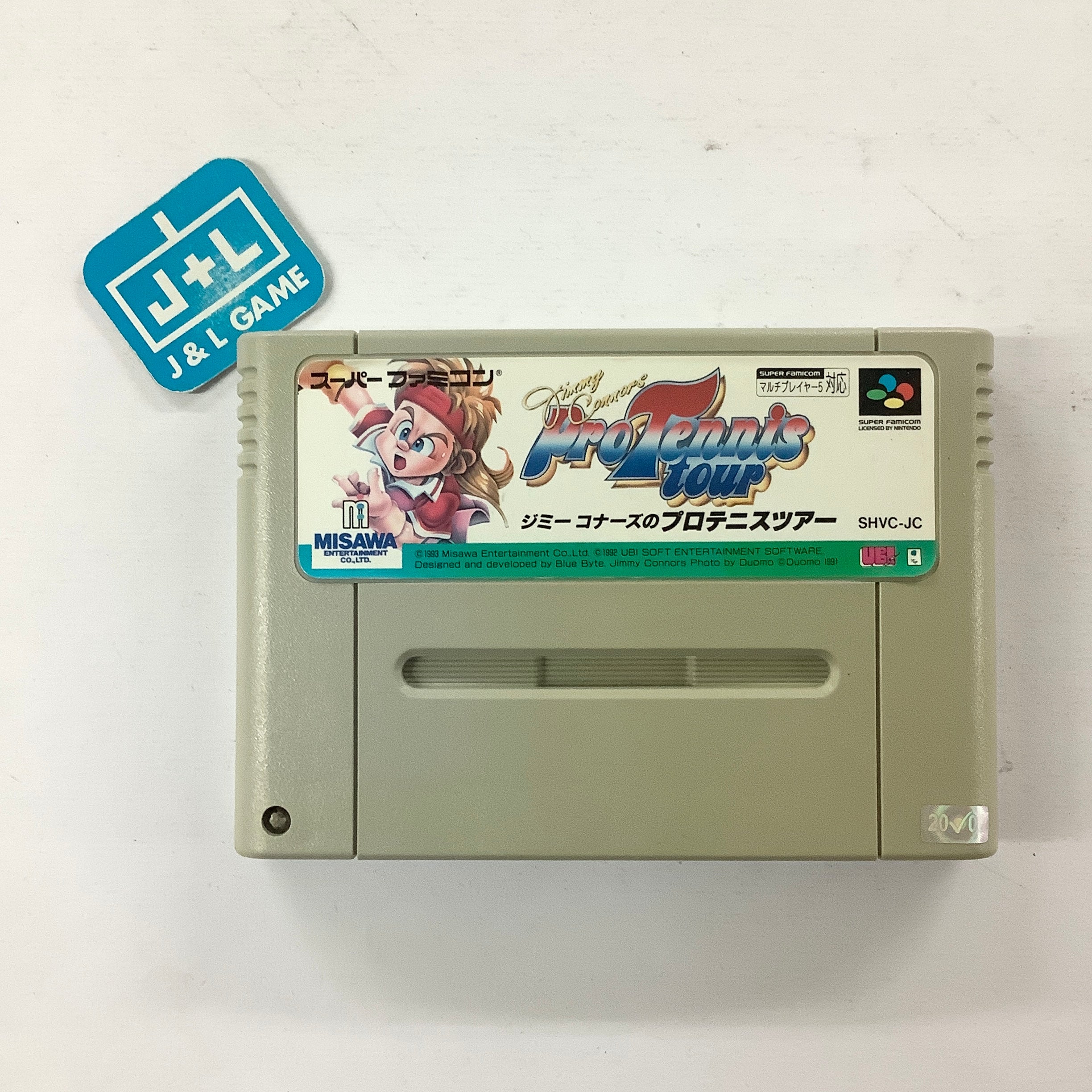 Jimmy Connors Pro Tennis Tour - (SFC) Super Famicom [Pre-Owned