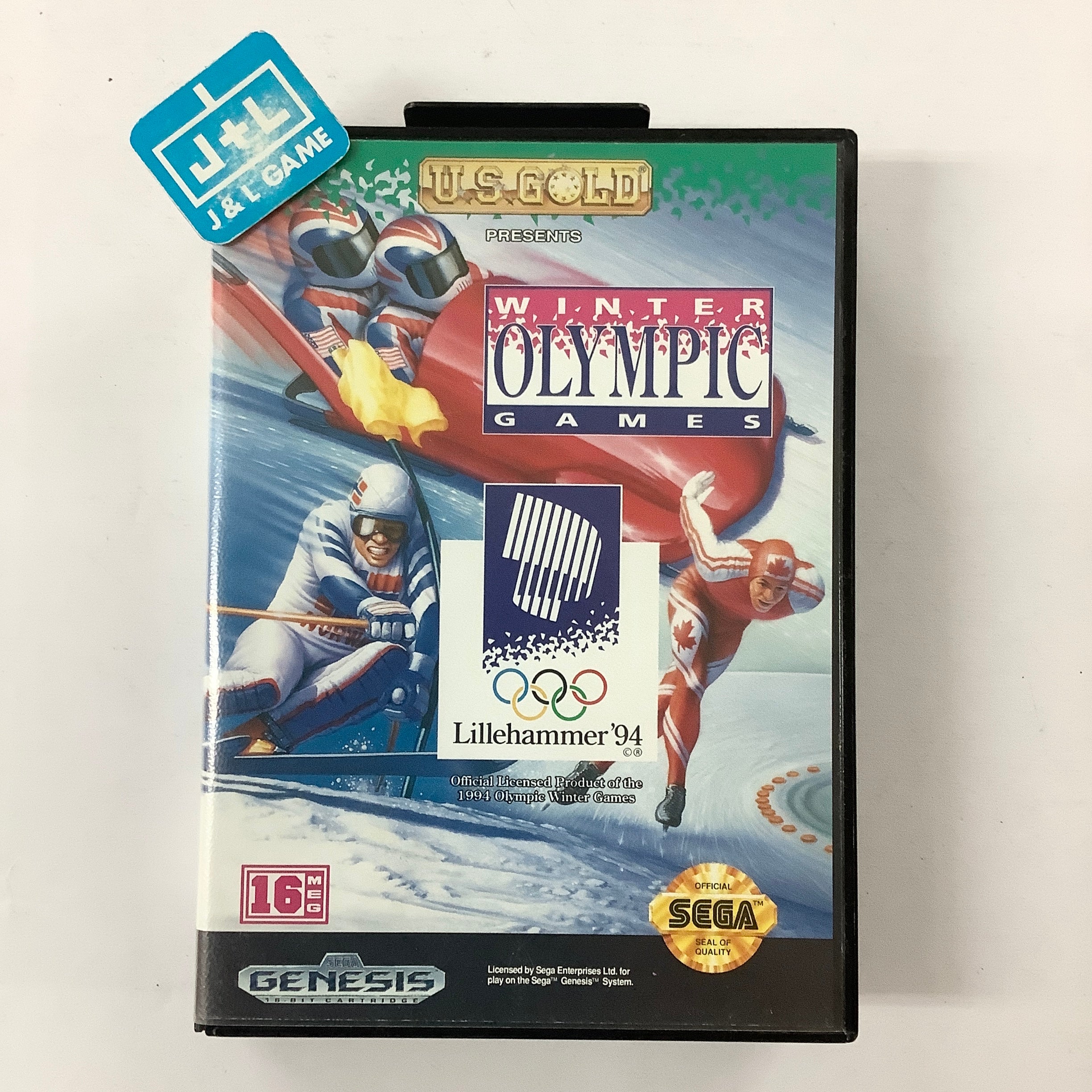 Winter Olympic Games: Lillehammer '94 - (SG) SEGA Genesis [Pre-Owned] Video Games U.S. Gold   