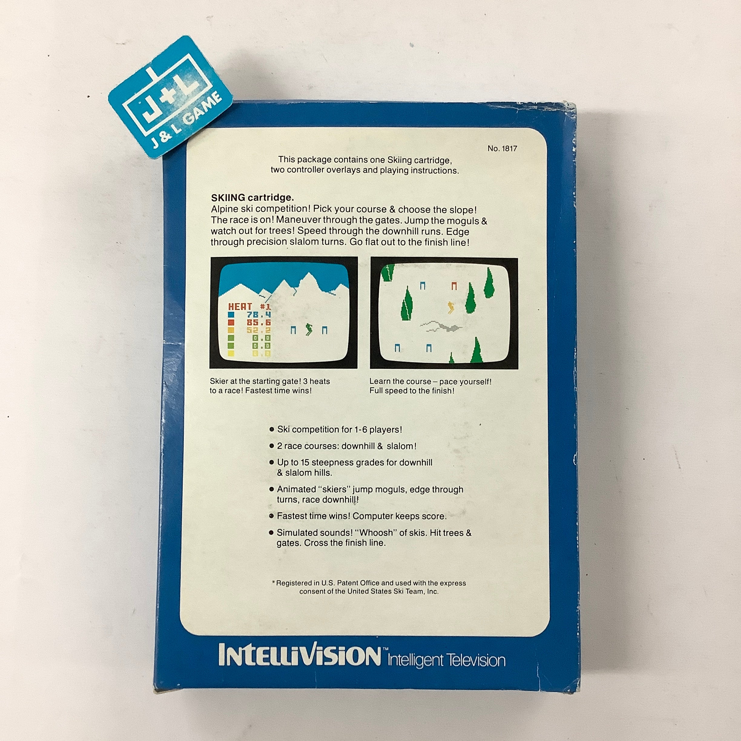 Skiing - (INTV) Intellivision [Pre-Owned] Video Games Intellivision Productions   