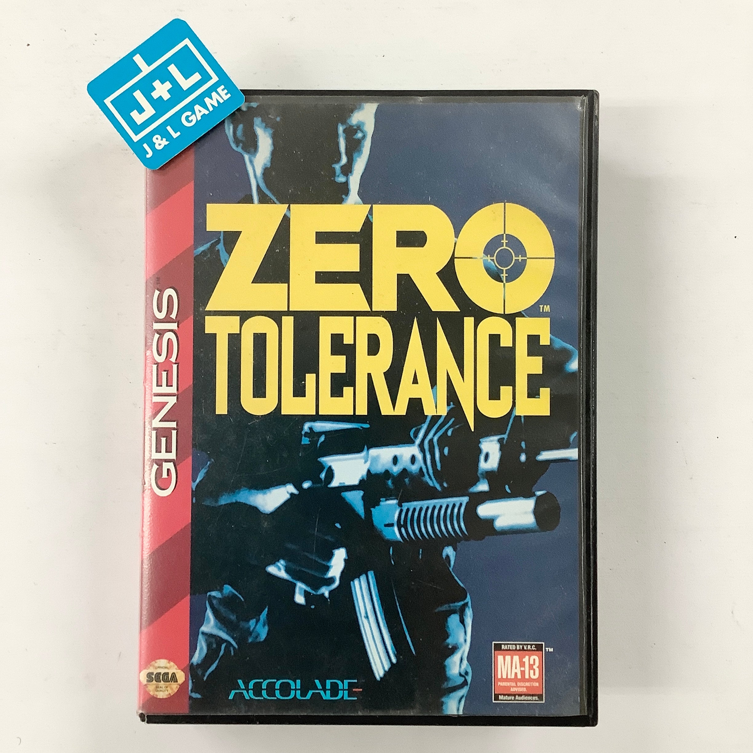 Zero Tolerance - (SG) SEGA Genesis [Pre-Owned] Video Games Accolade   