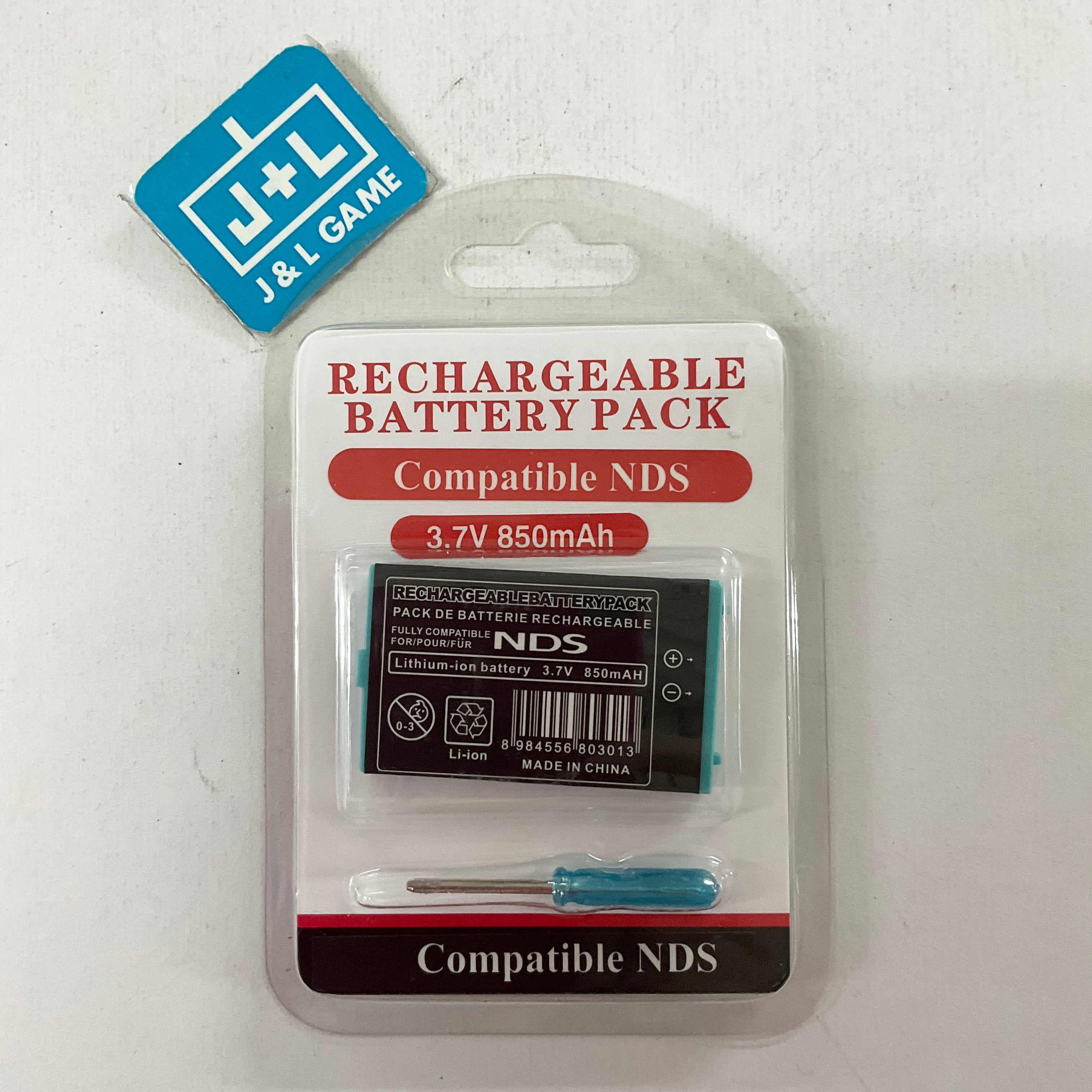 Rechargeable Battery Pack for Nintendo DS - (NDS) Nintendo DS Accessories Tomee
