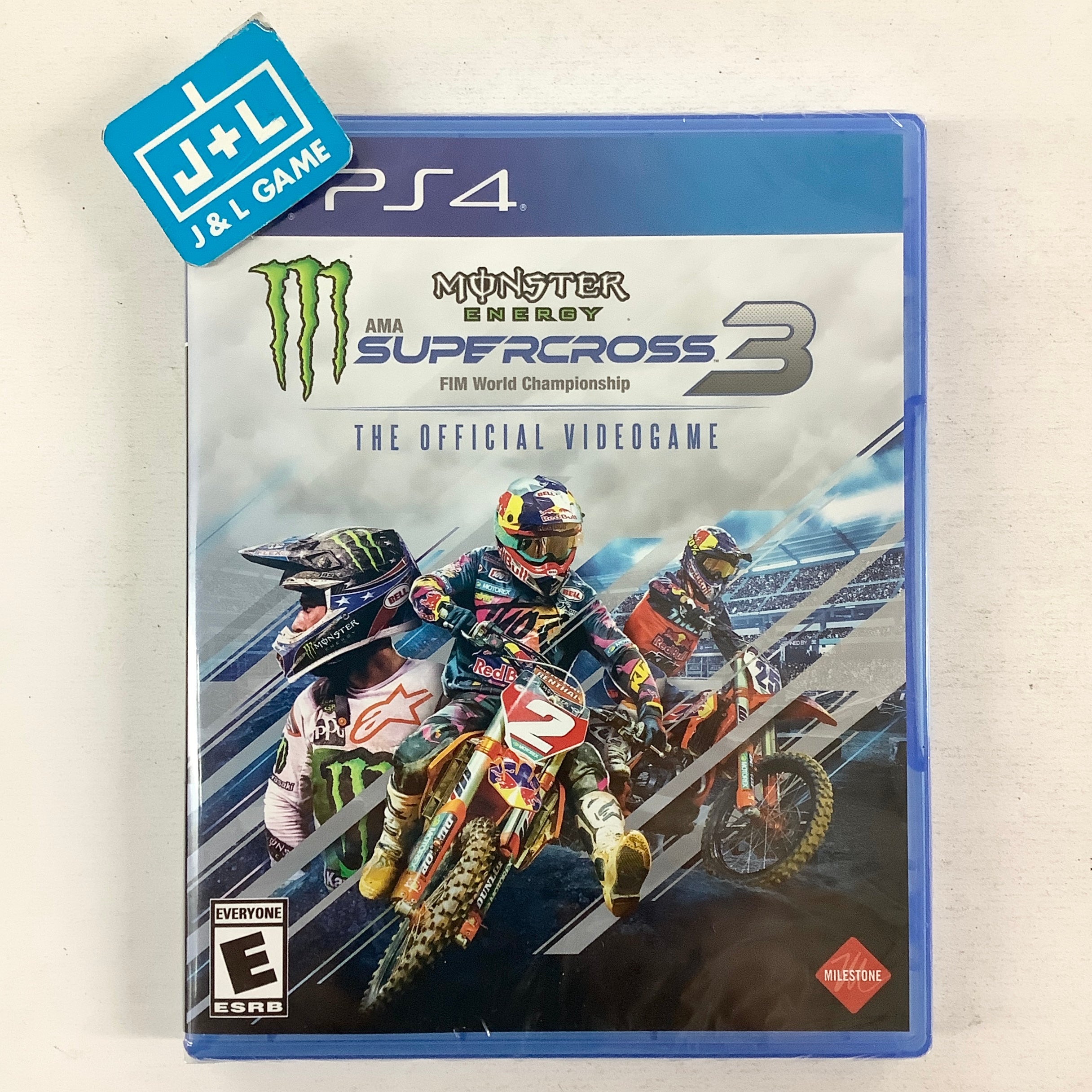 Monster Energy Supercross - The Official Videogame 3 - (PS4) PlayStation 4